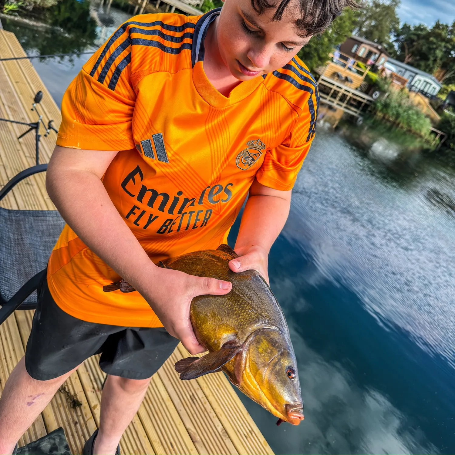 Tench caught on Fishbrain