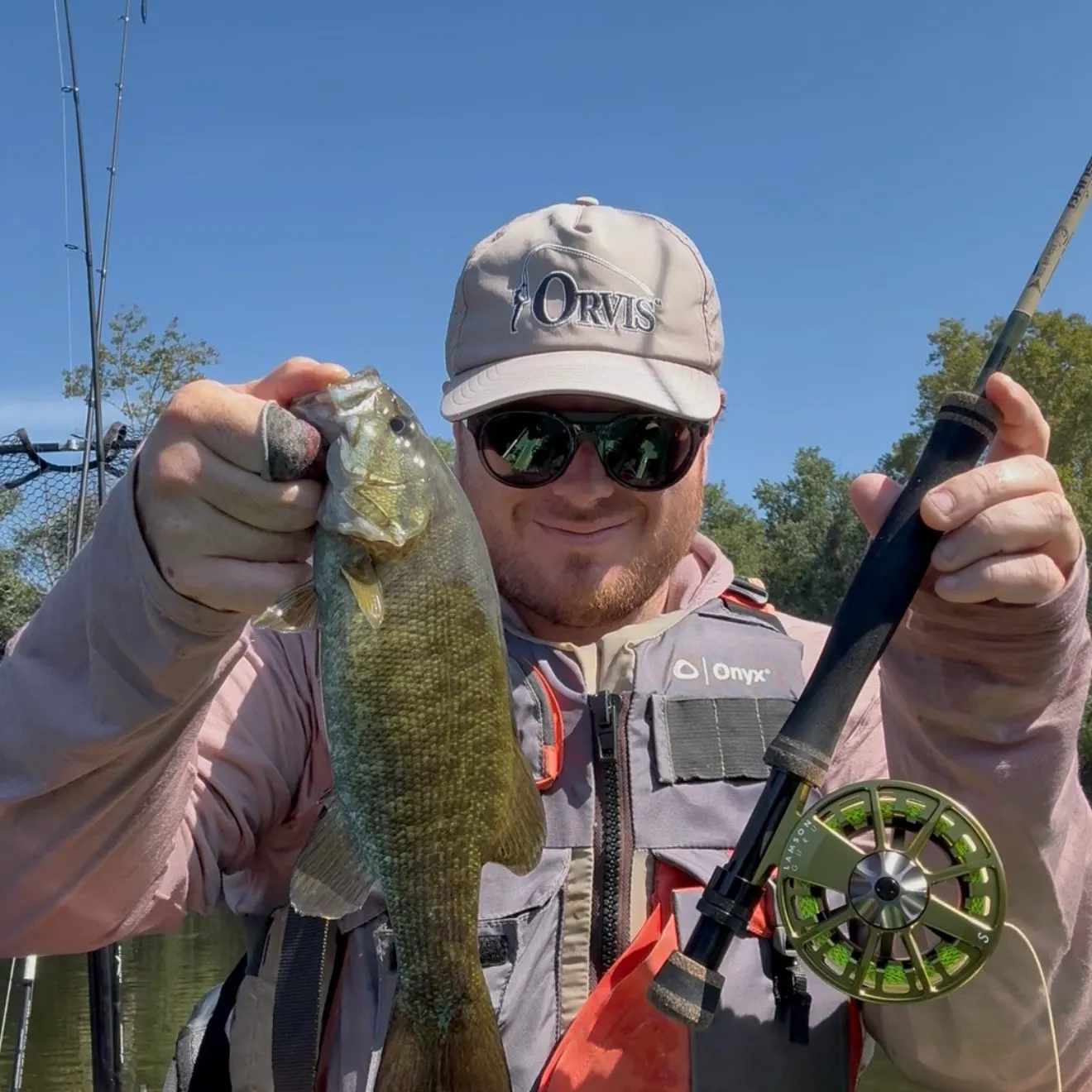 Smallmouth bass caught on Fishbrain