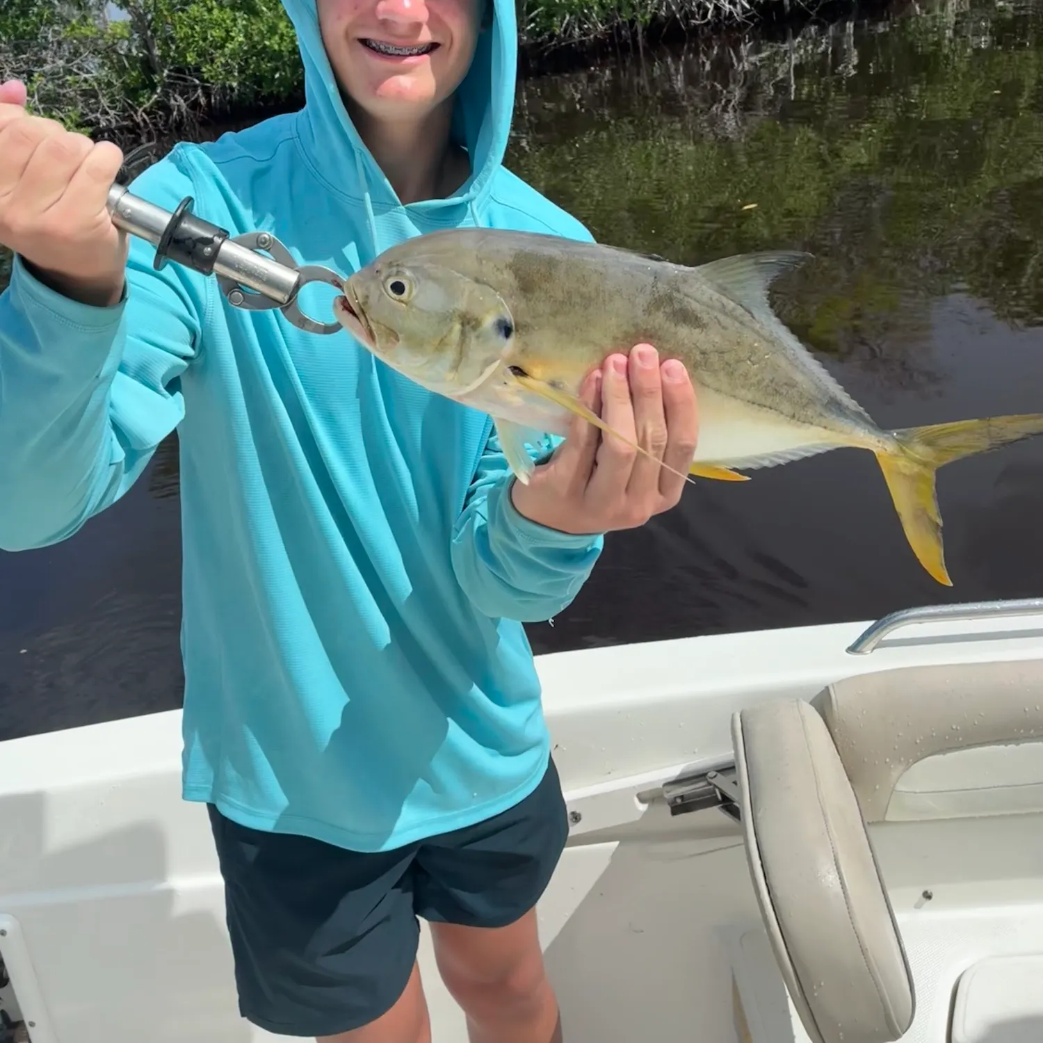 Crevalle jack caught on Fishbrain