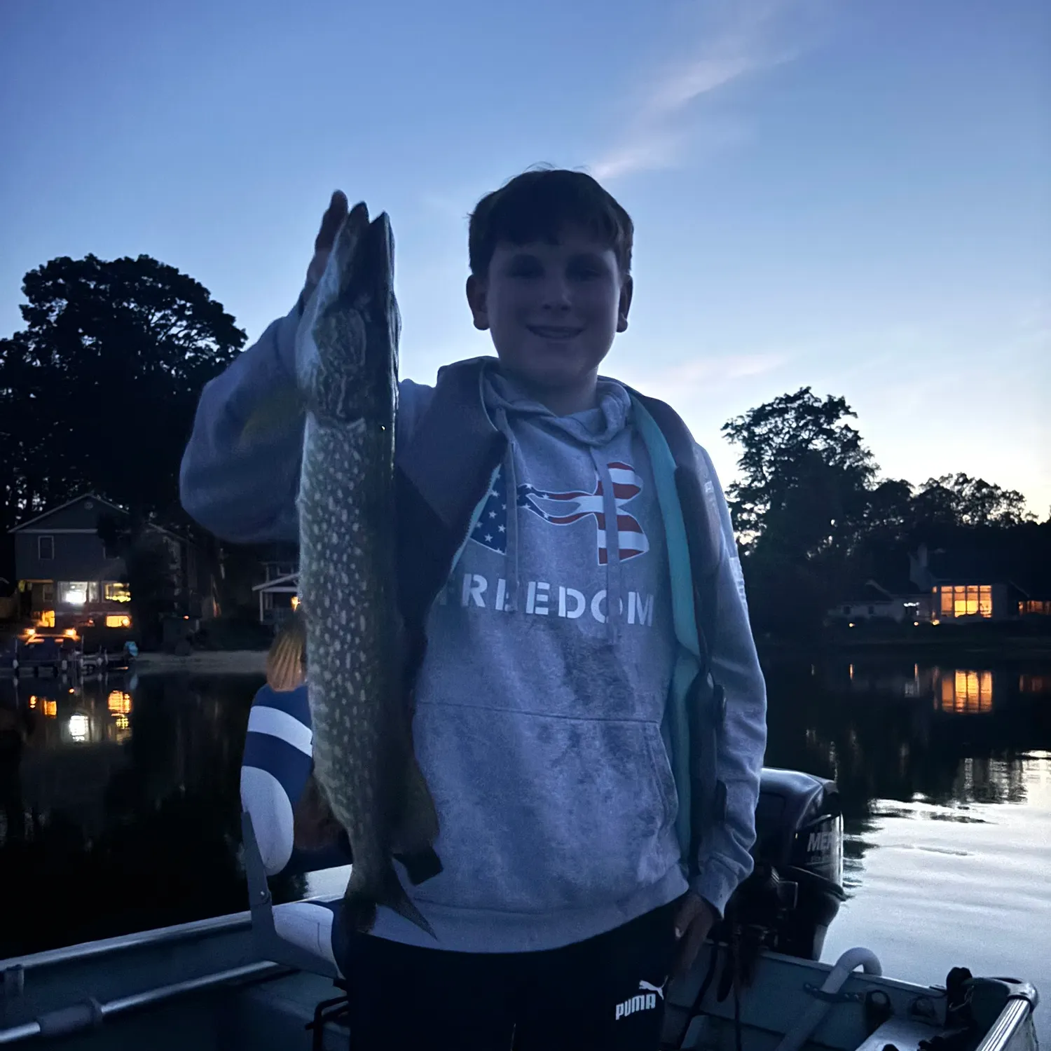 Northern pike caught on Fishbrain