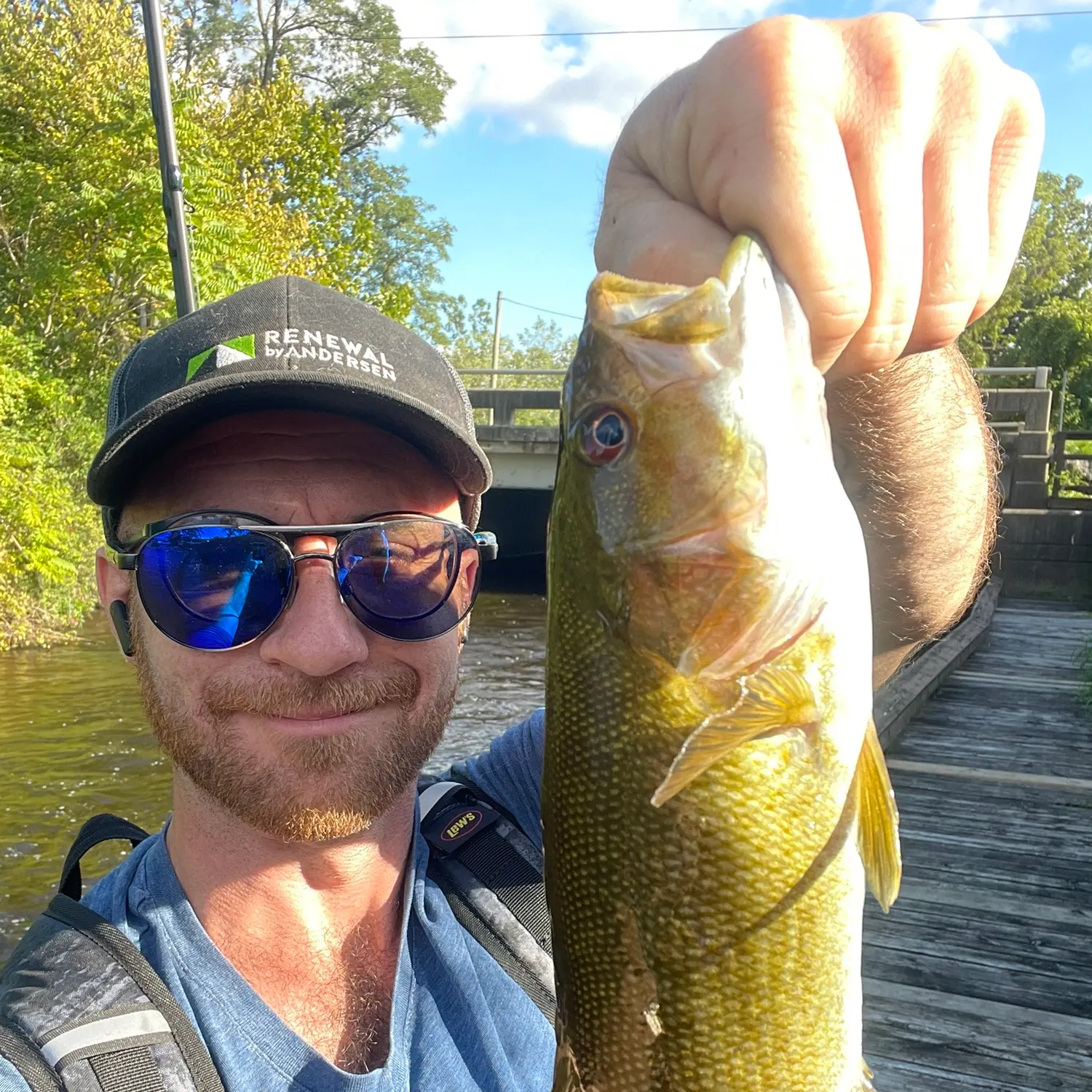 Smallmouth bass caught on Fishbrain