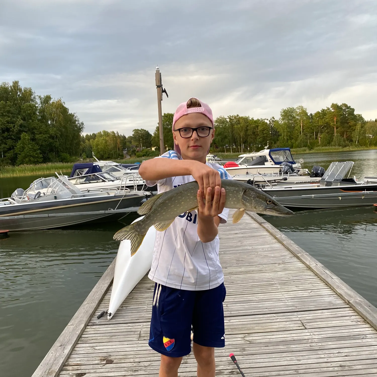 Northern pike caught on Fishbrain