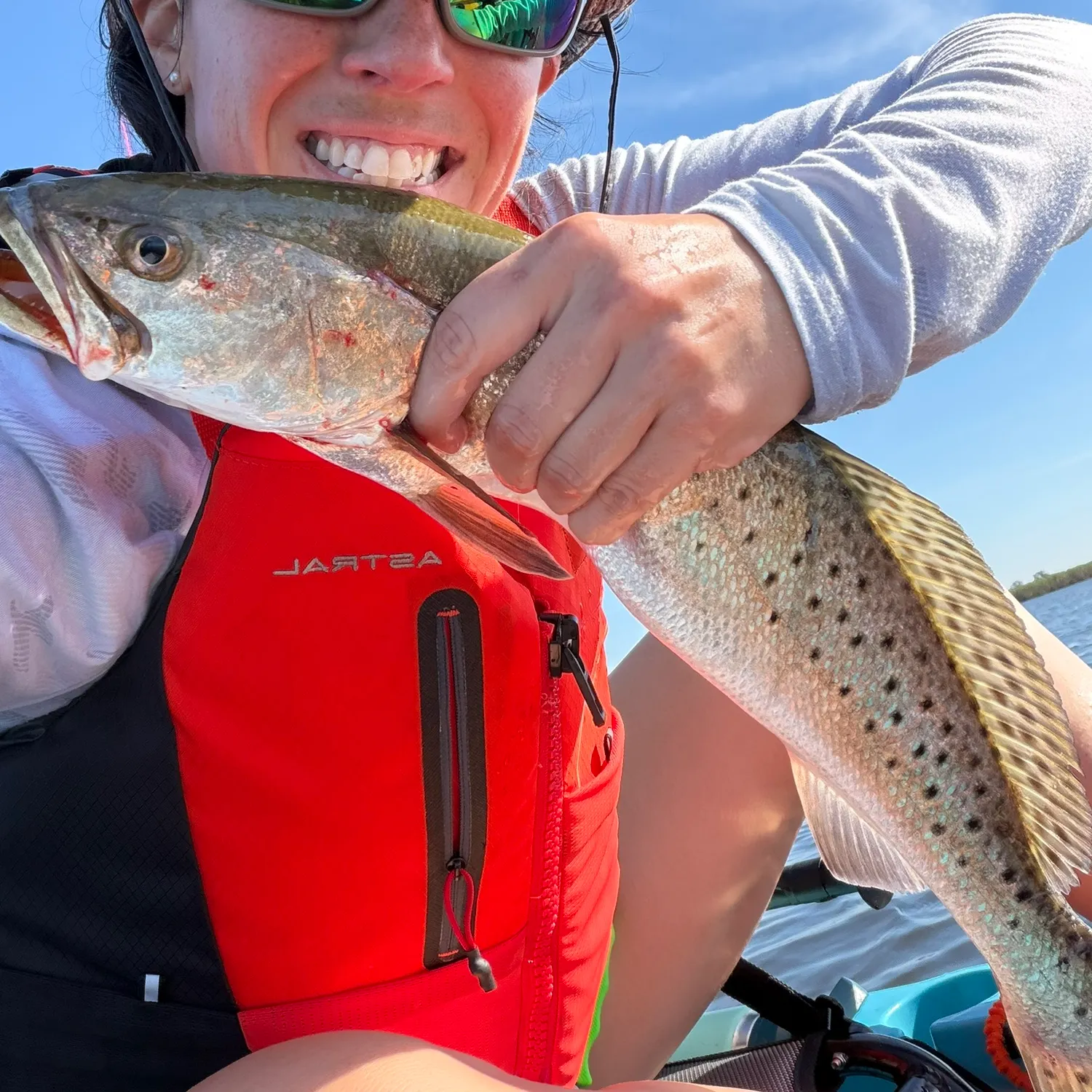 Spotted seatrout caught on Fishbrain