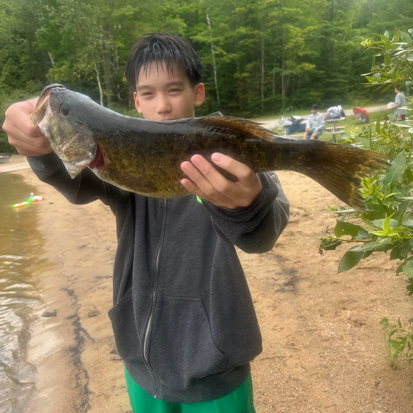 Smallmouth bass caught on Fishbrain