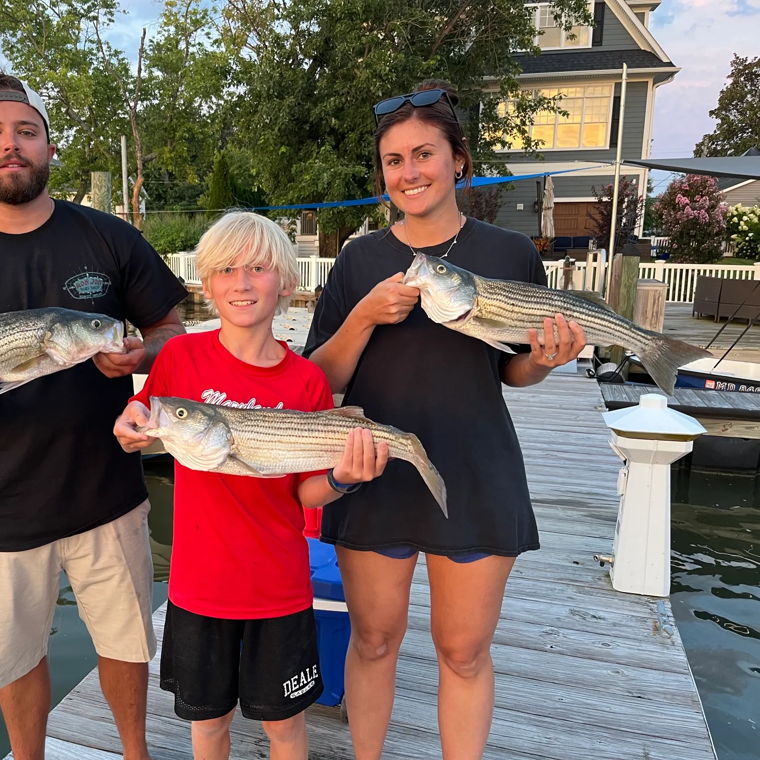 recently logged catches