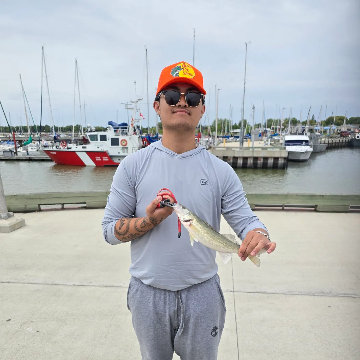 recently logged catches