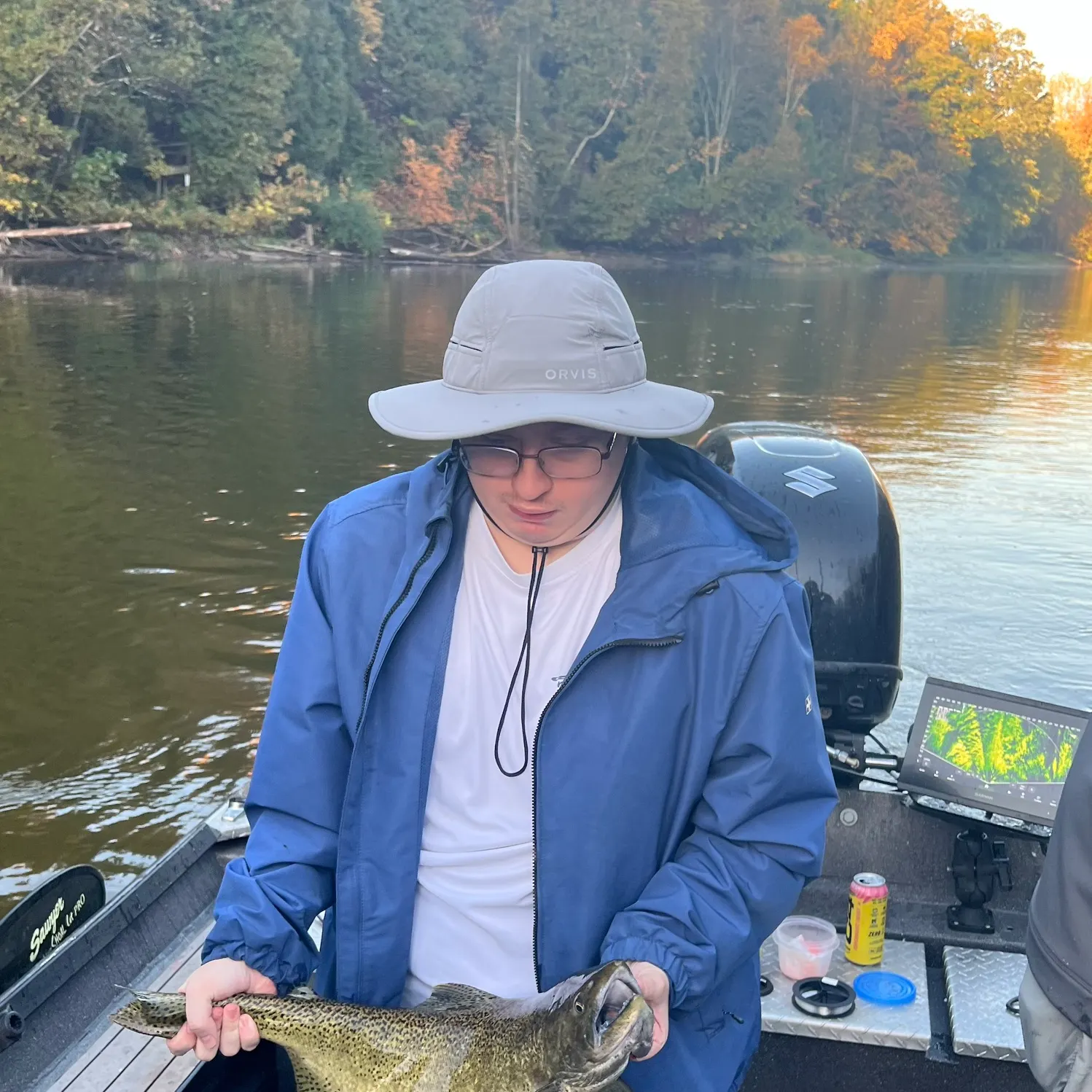 Chinook salmon caught on Fishbrain