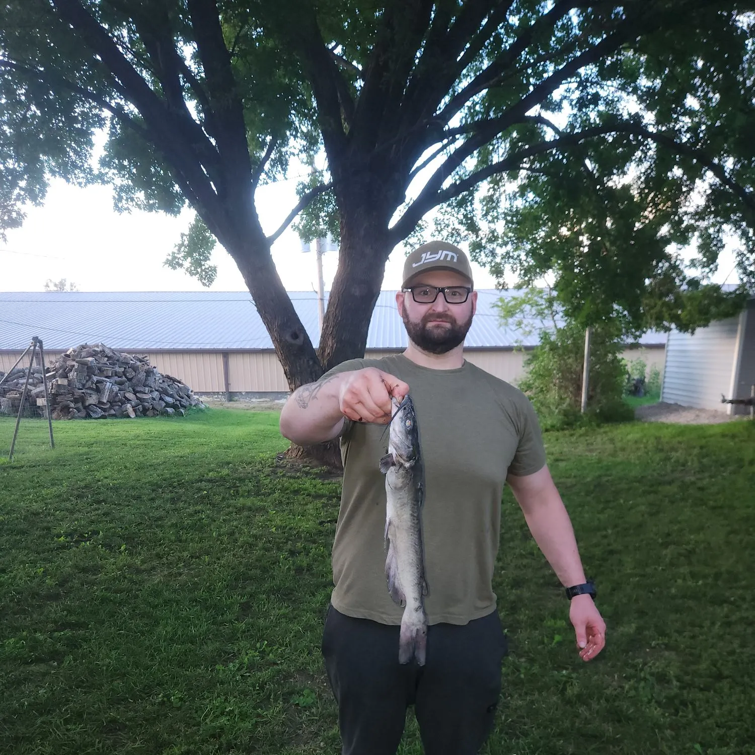 Channel catfish caught on Fishbrain