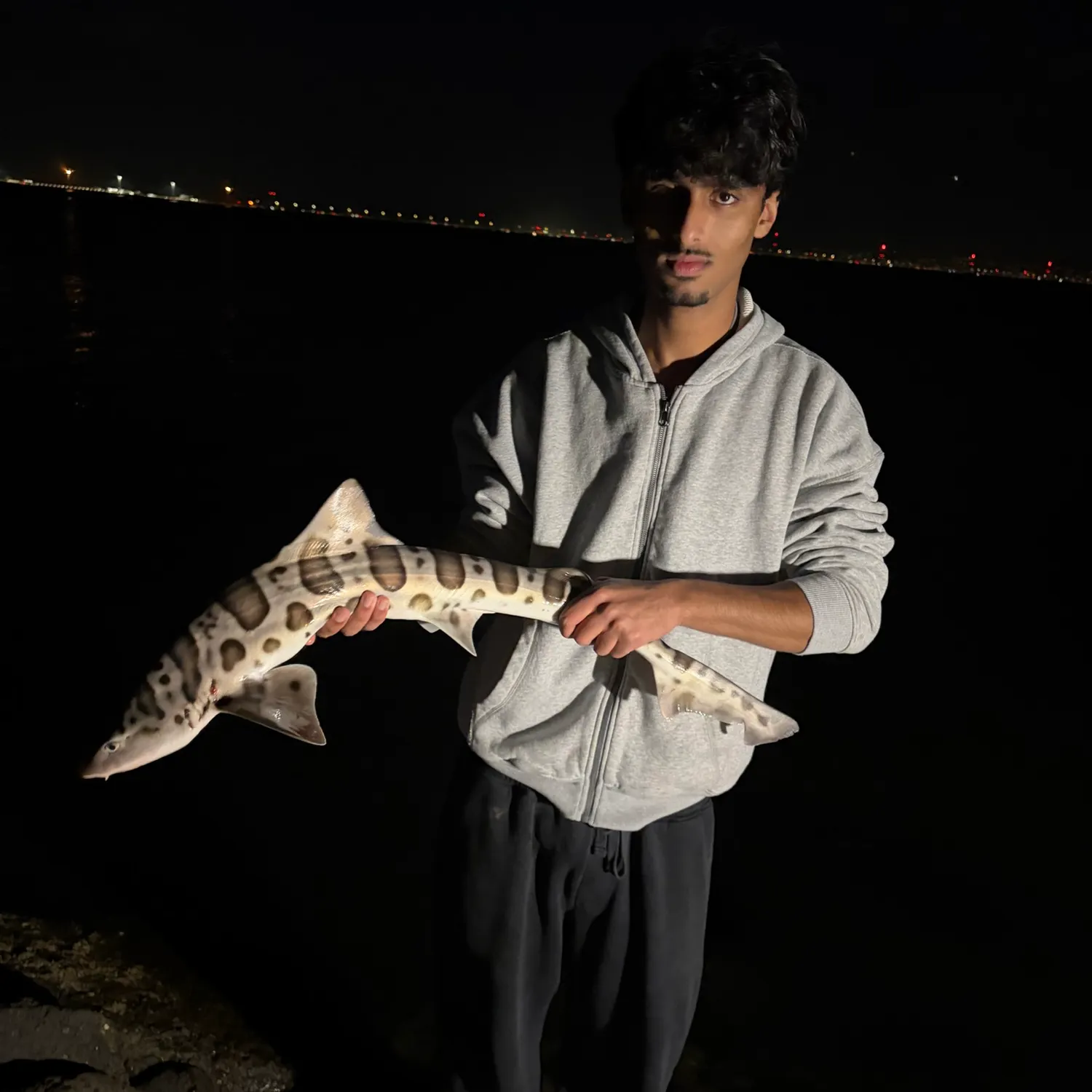 Leopard shark caught on Fishbrain