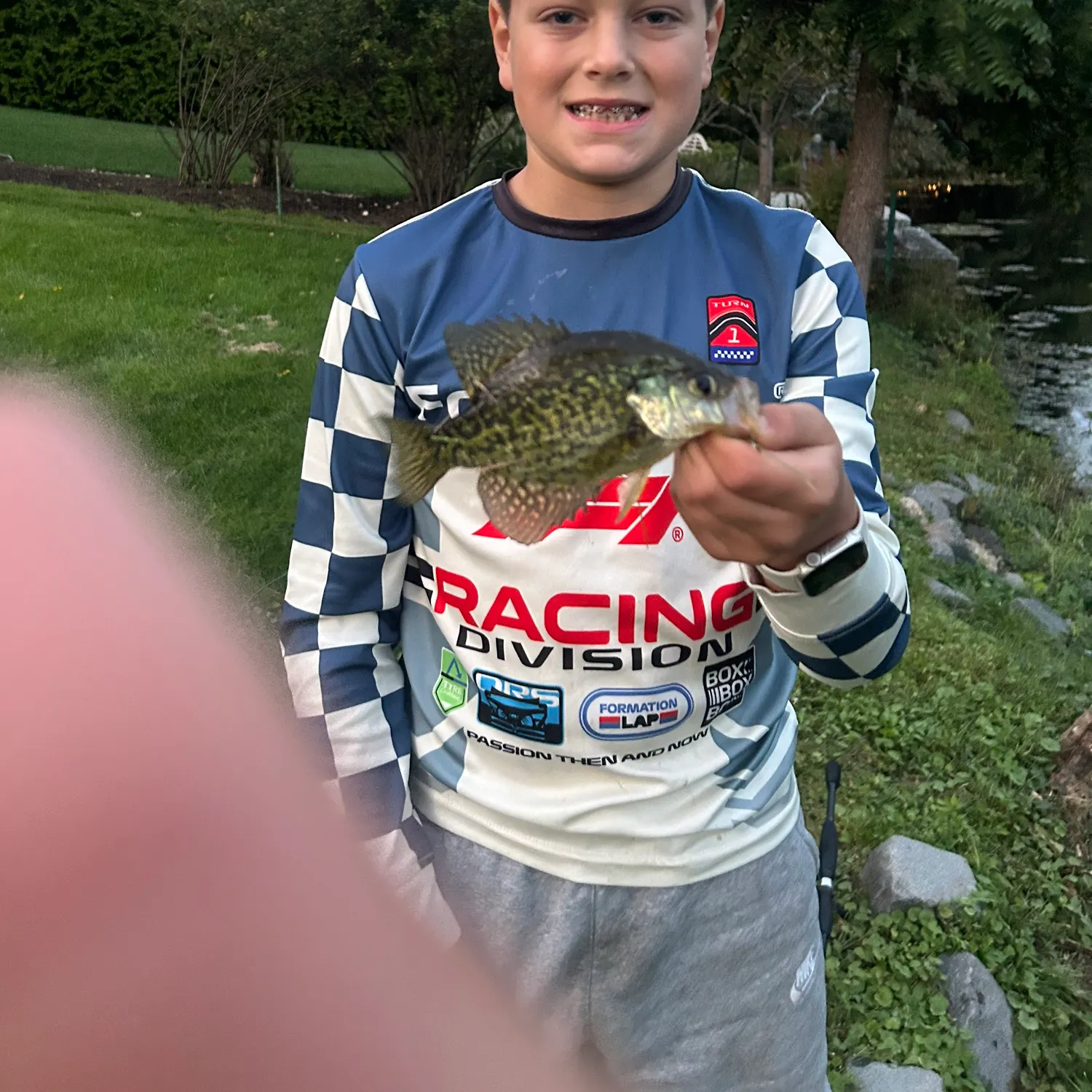 Black crappie caught on Fishbrain