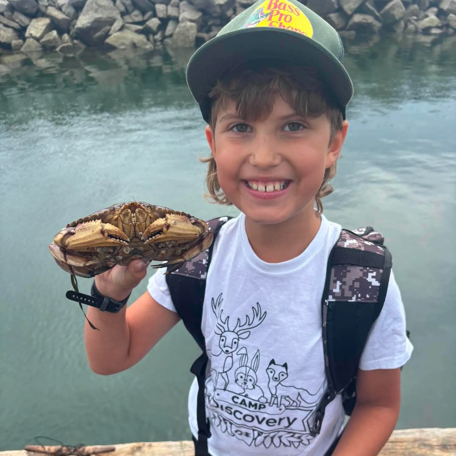 Yellow rock crab caught on Fishbrain