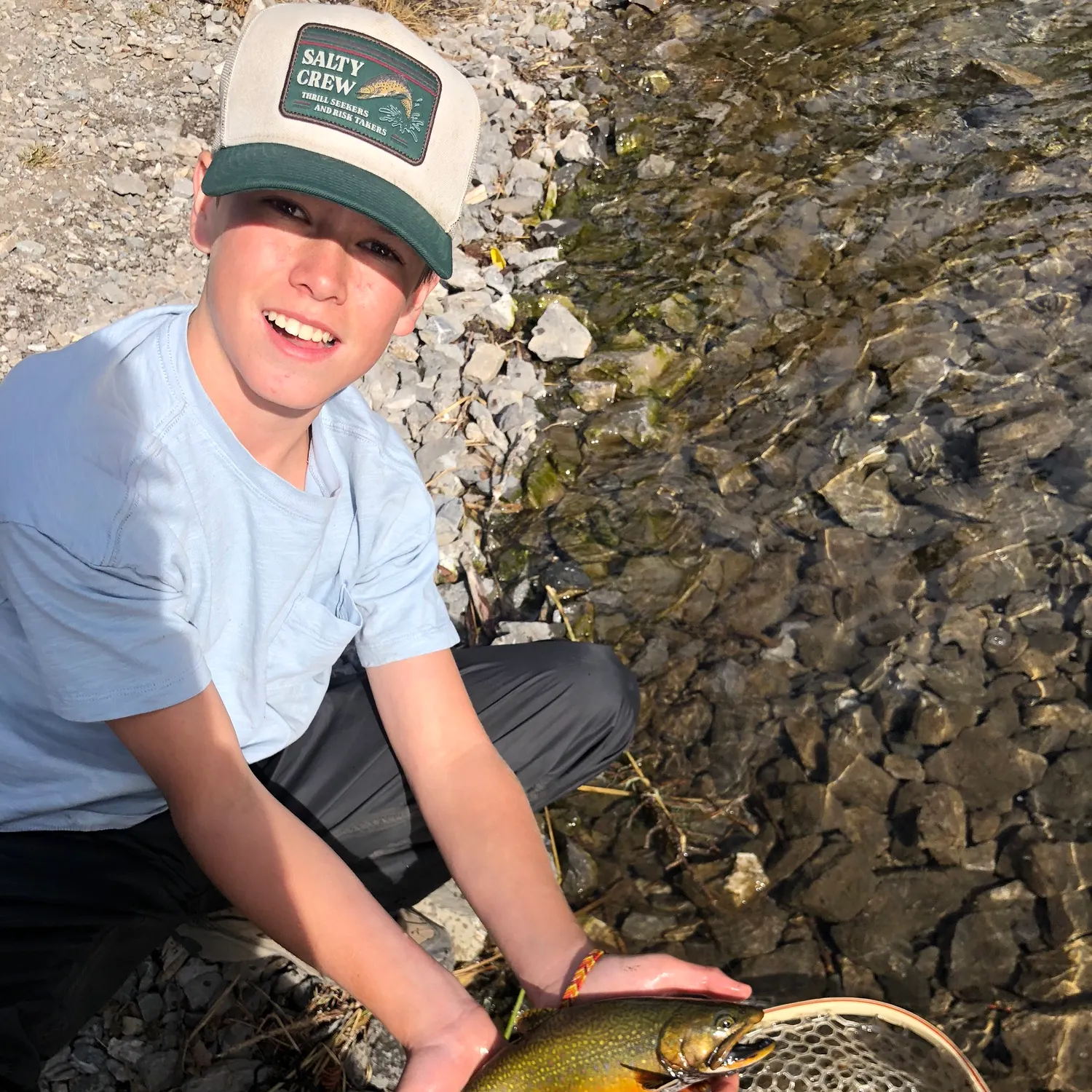 Brook trout caught on Fishbrain
