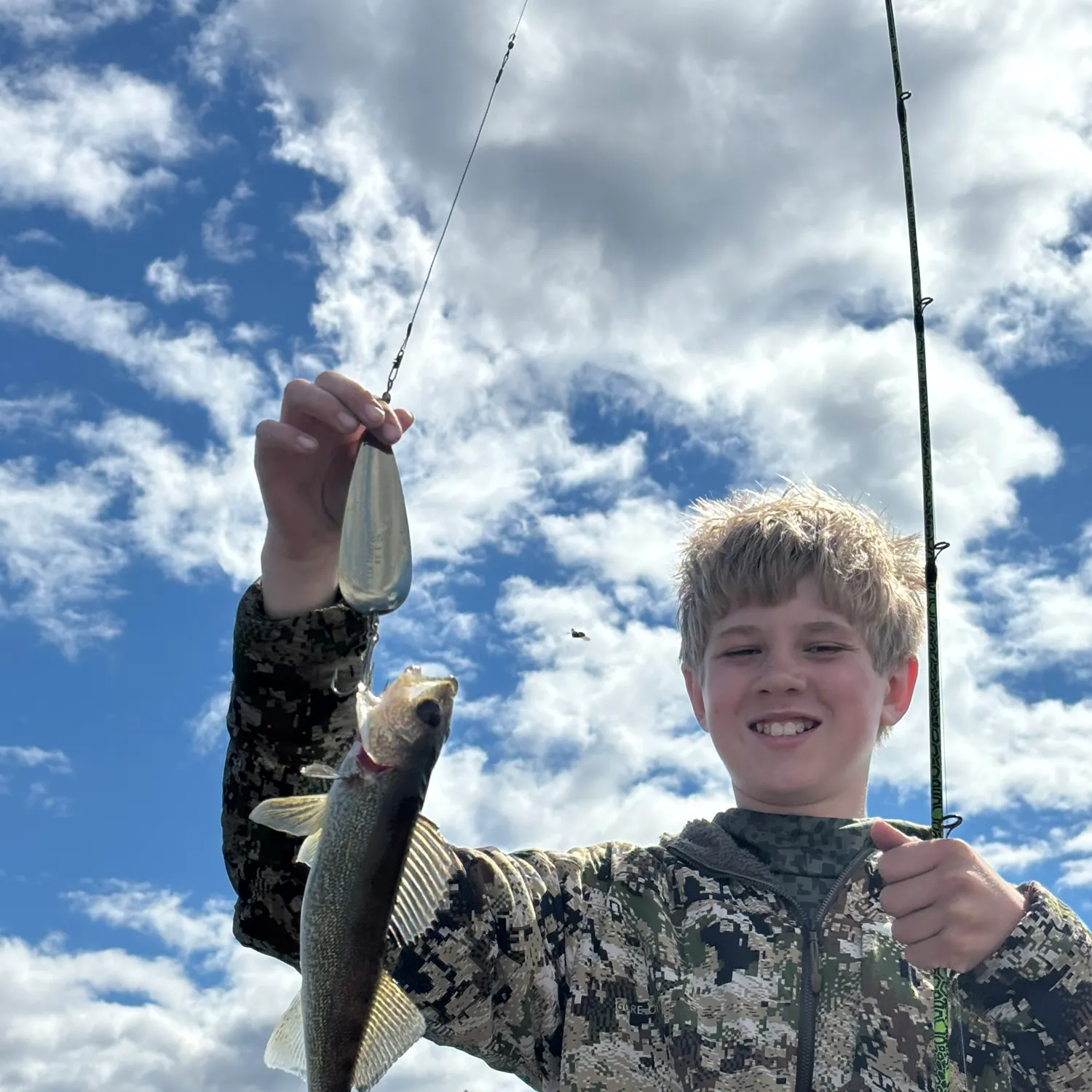 Walleye caught on Fishbrain
