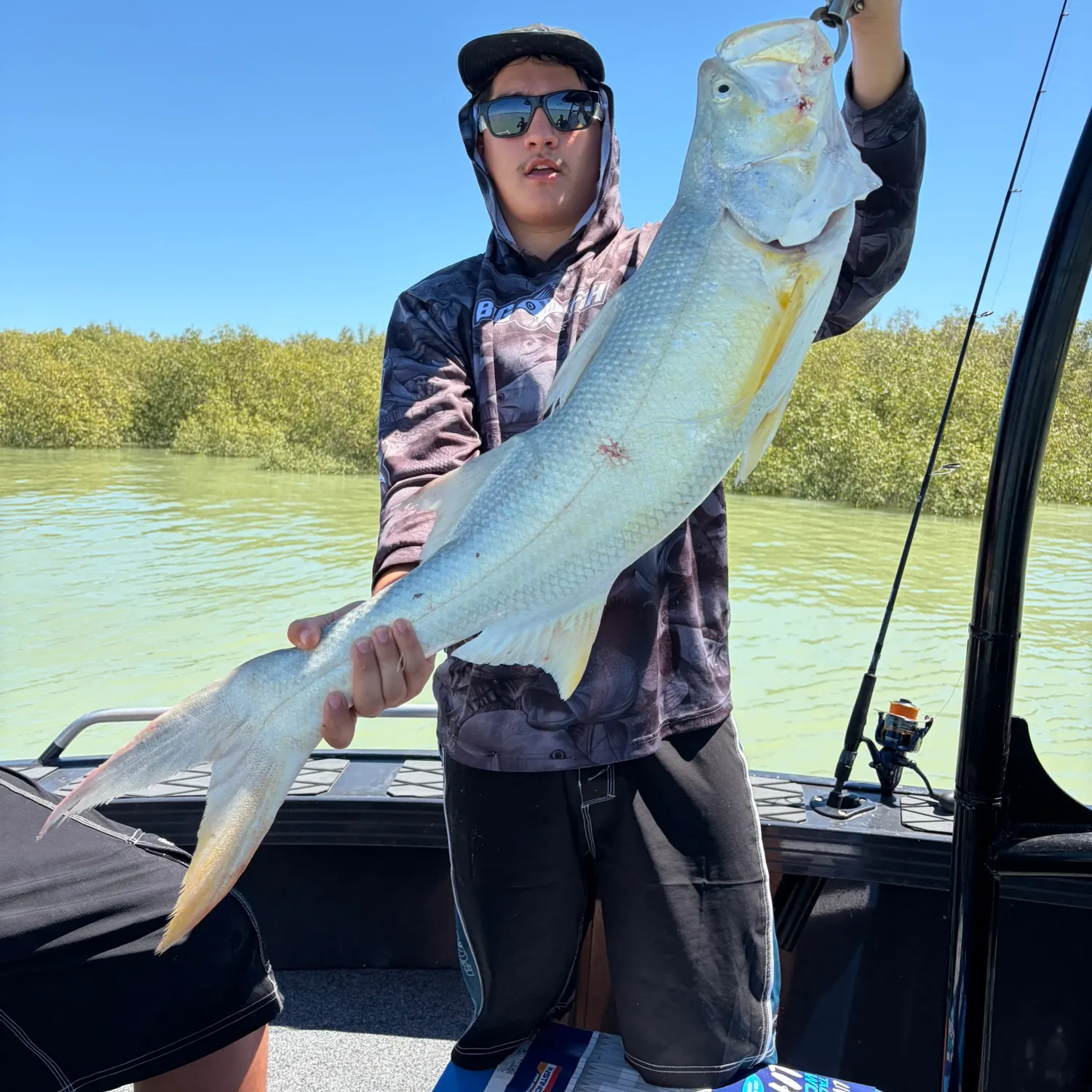 The most recent King threadfin catches on Fishbrain