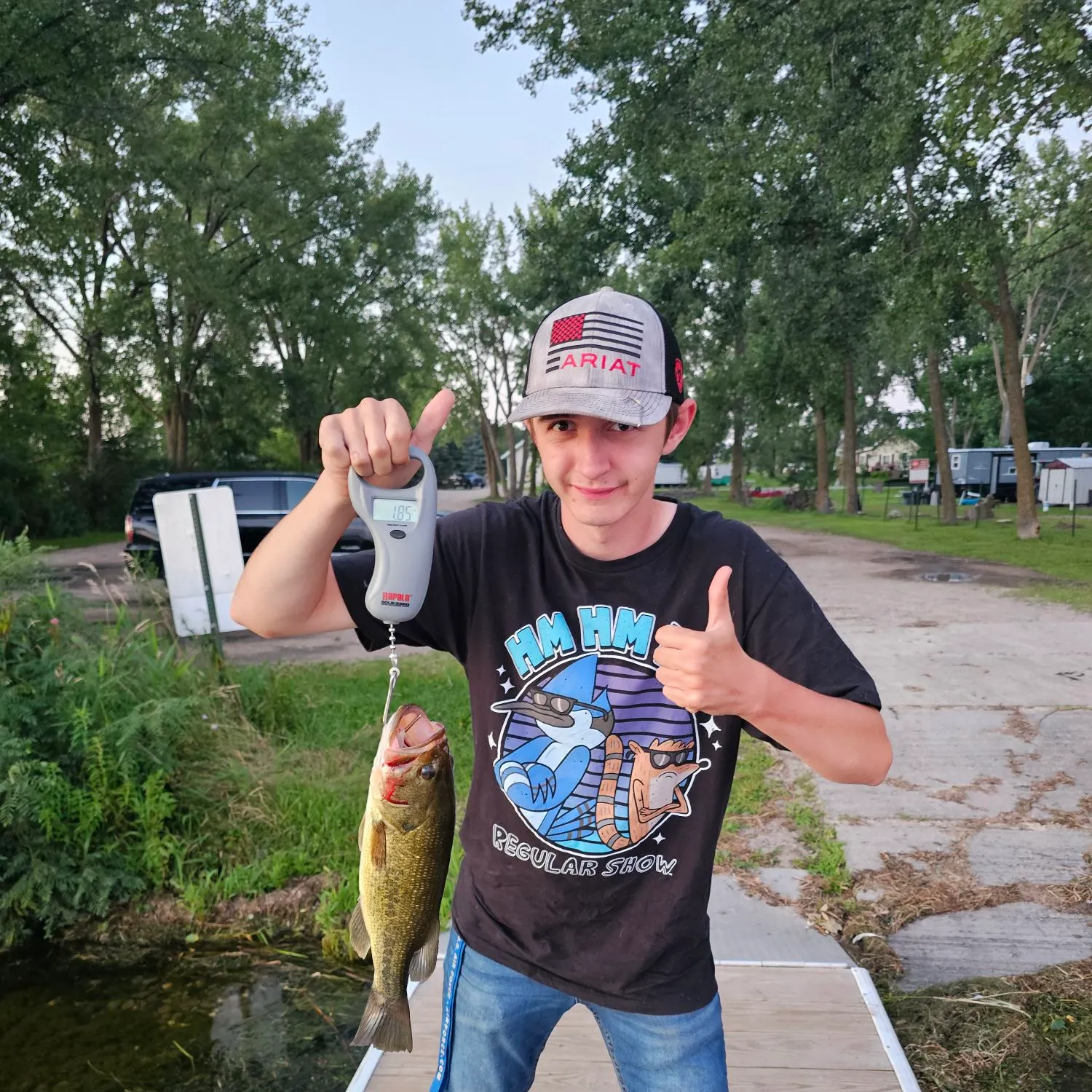 recently logged catches