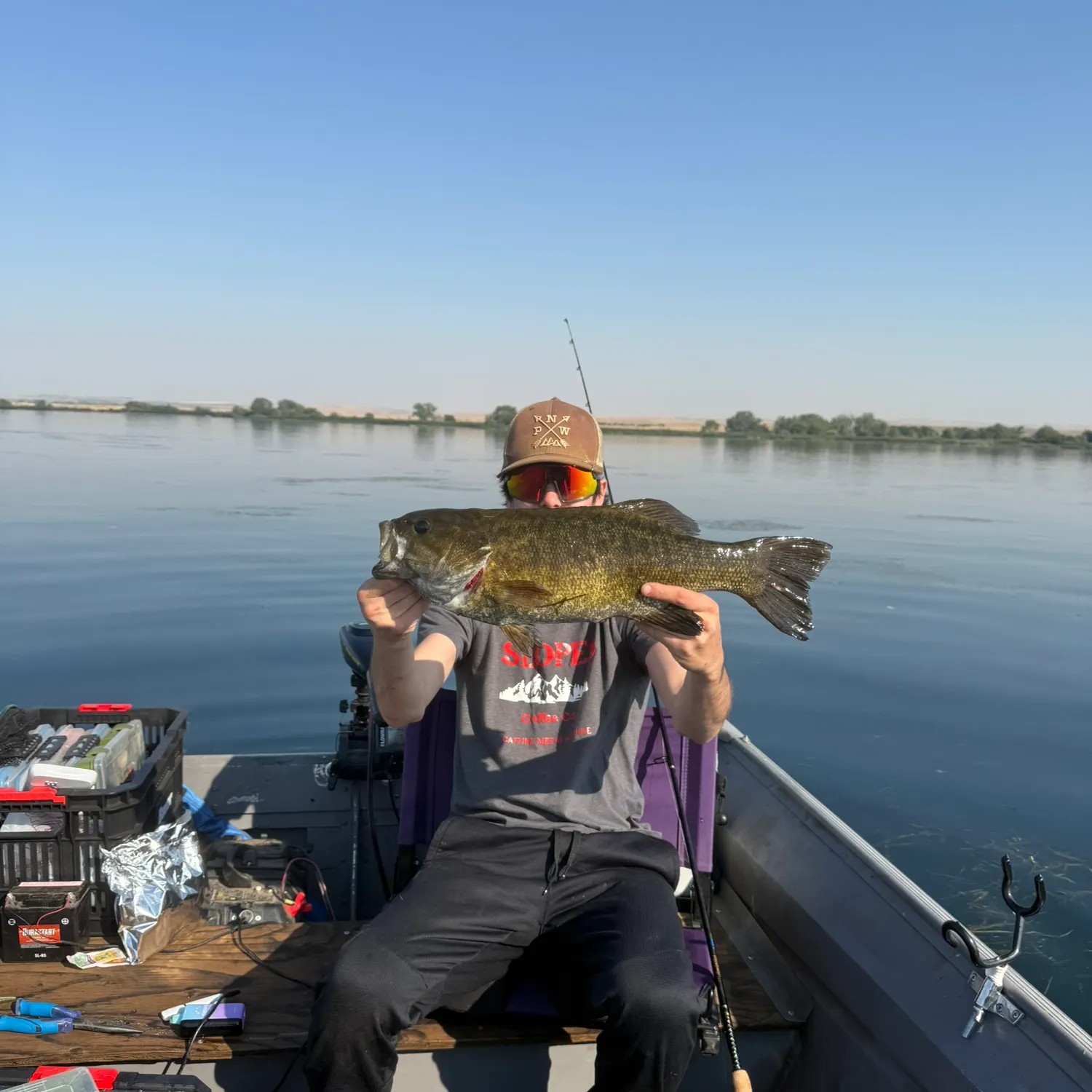 Smallmouth bass caught on Fishbrain
