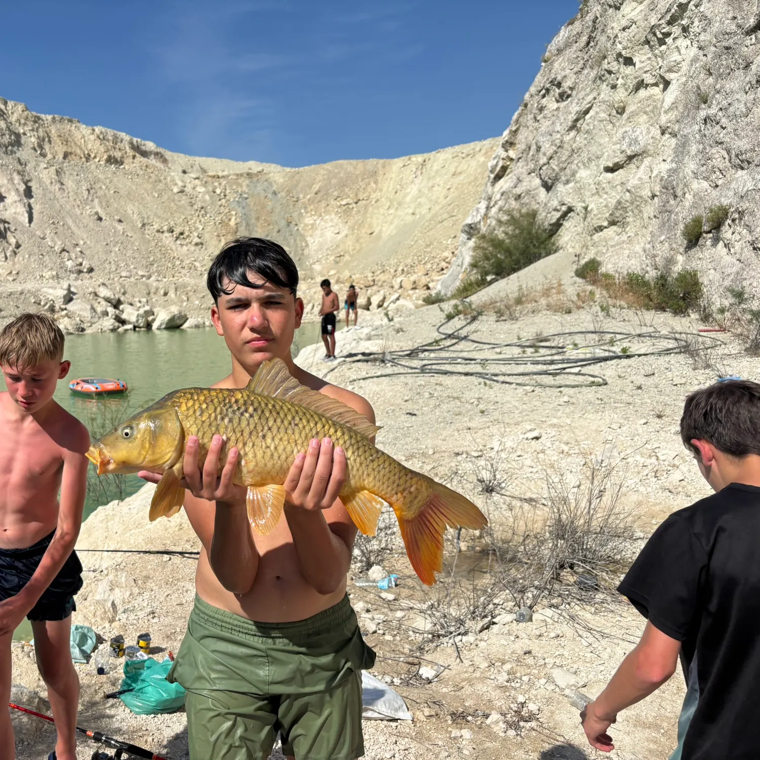 Common carp caught on Fishbrain