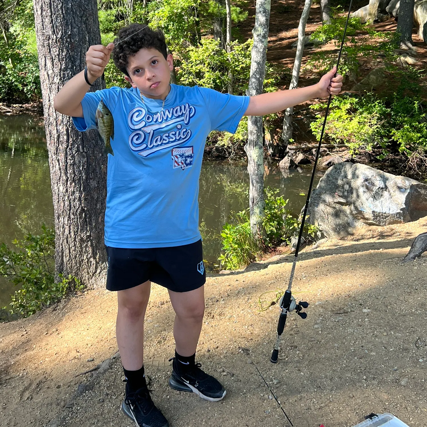 recently logged catches