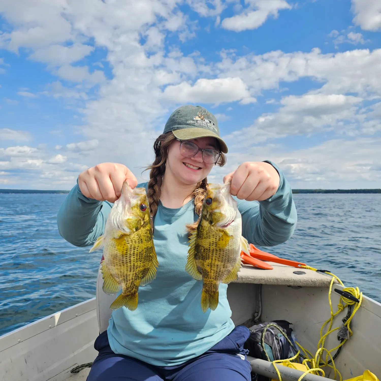 Rock bass caught on Fishbrain