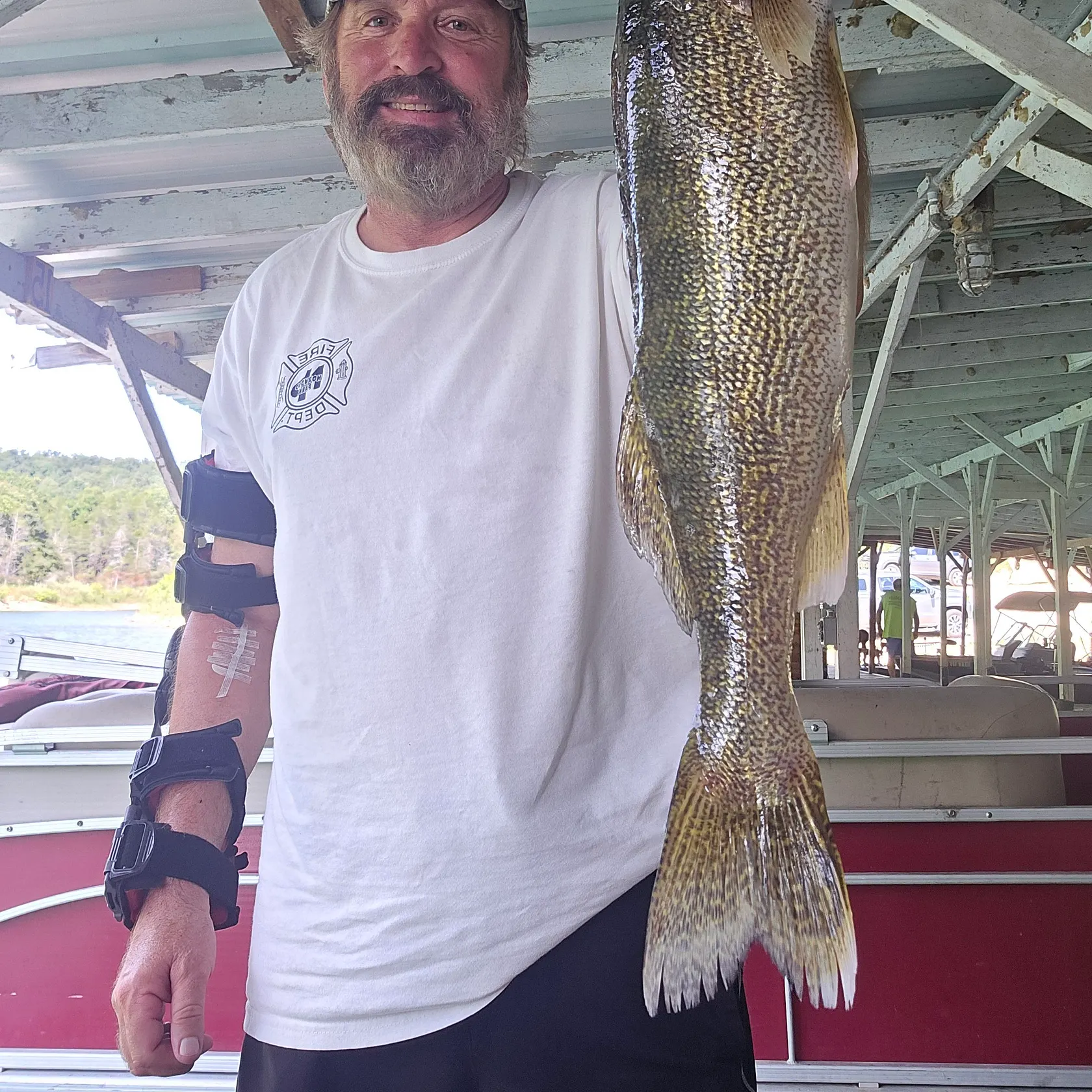 Walleye caught on Fishbrain