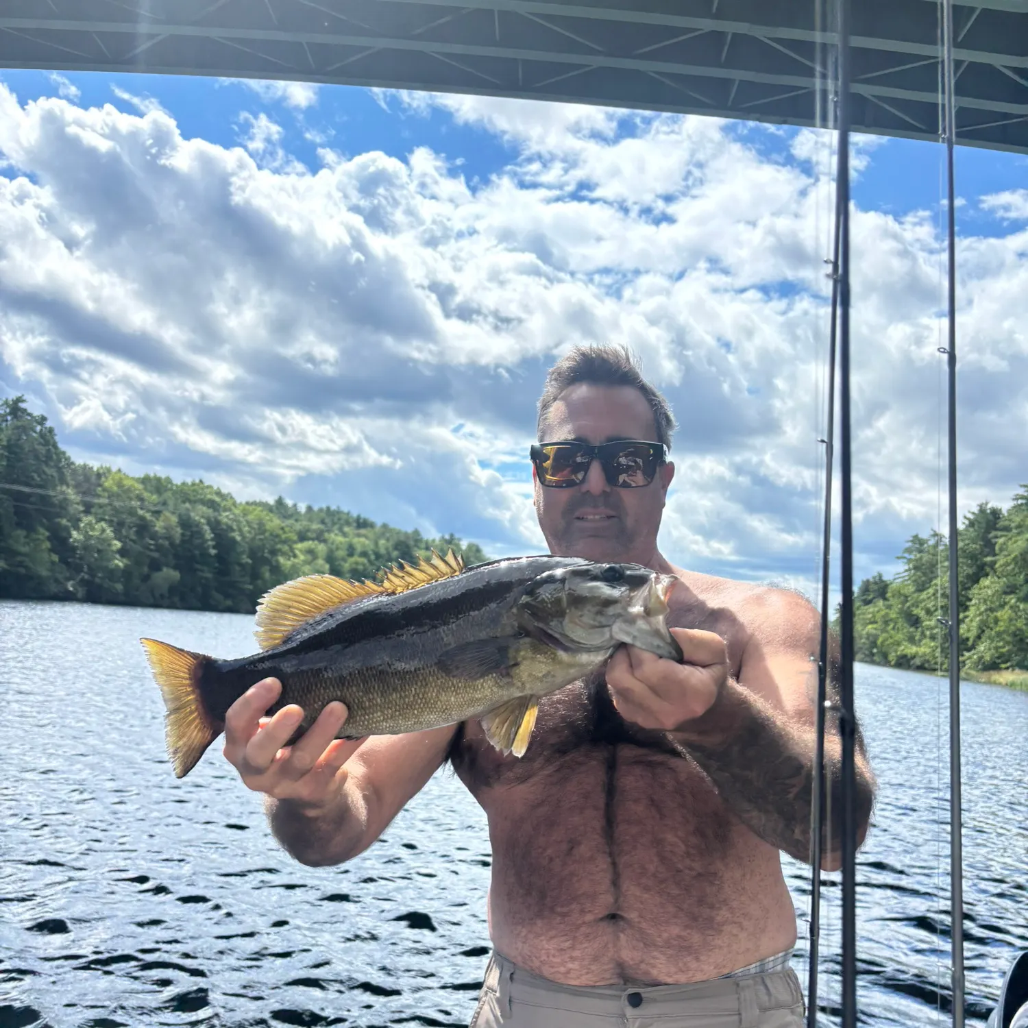 Smallmouth bass caught on Fishbrain