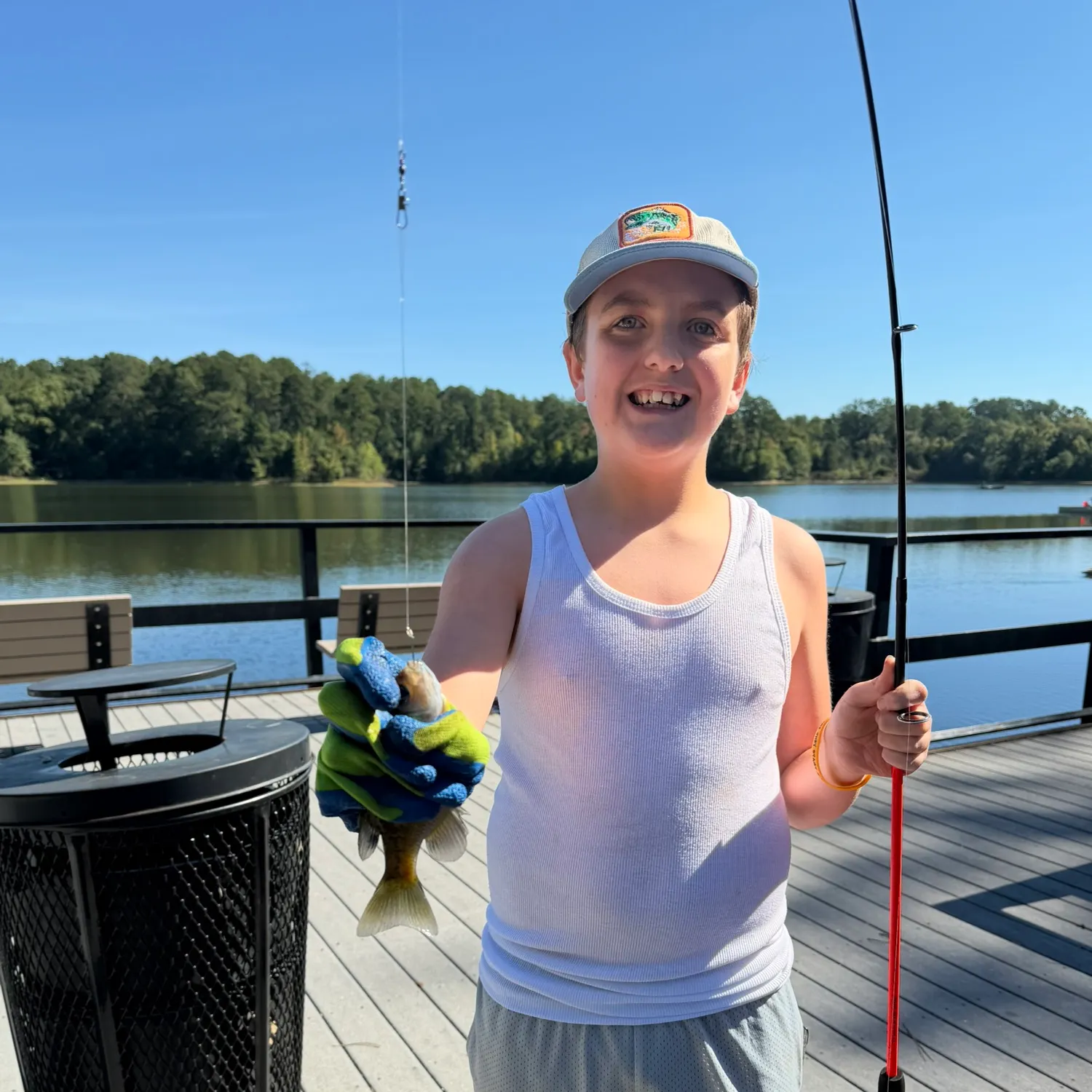 Bluegill caught on Fishbrain