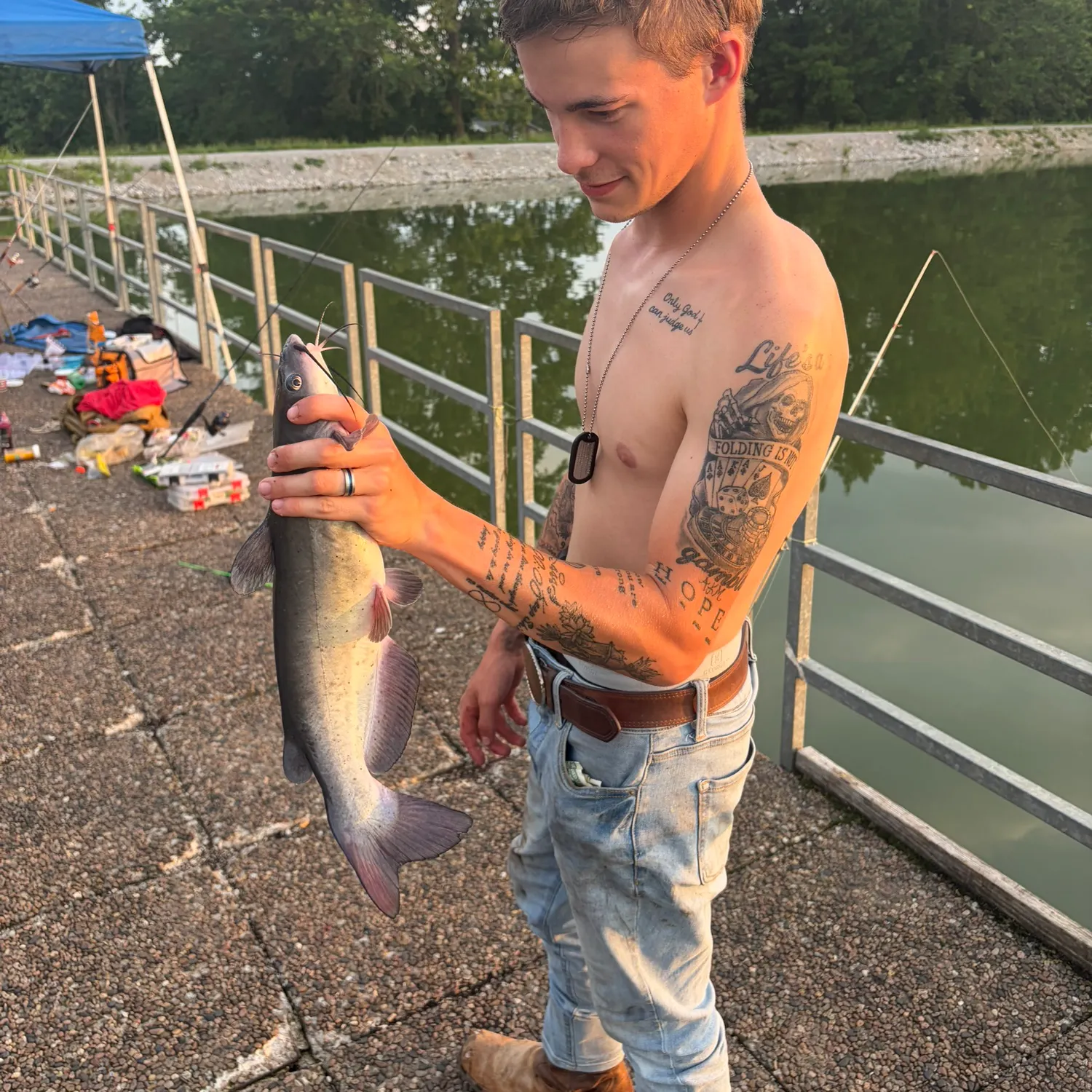 recently logged catches