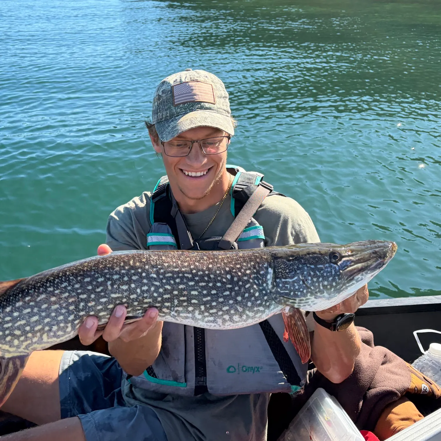Northern pike caught on Fishbrain