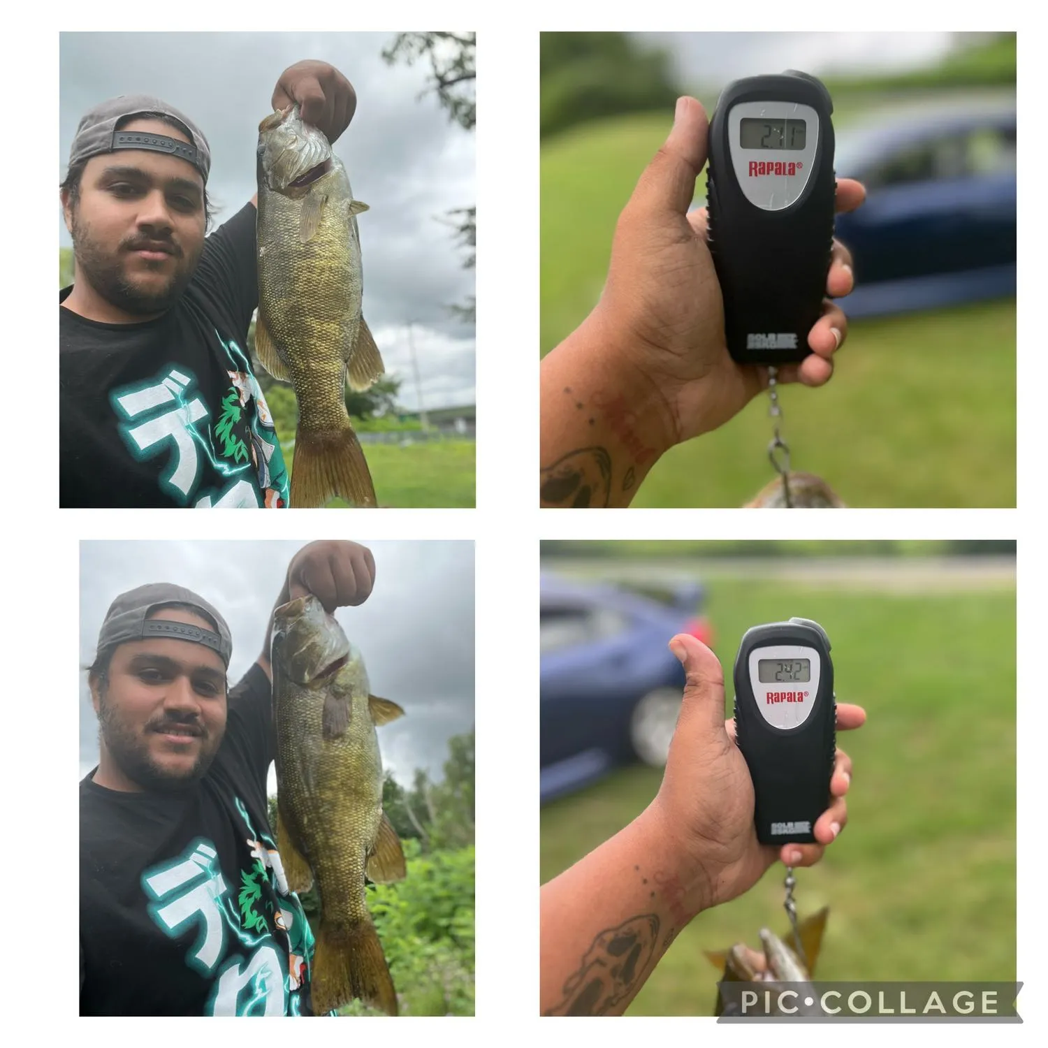 recently logged catches