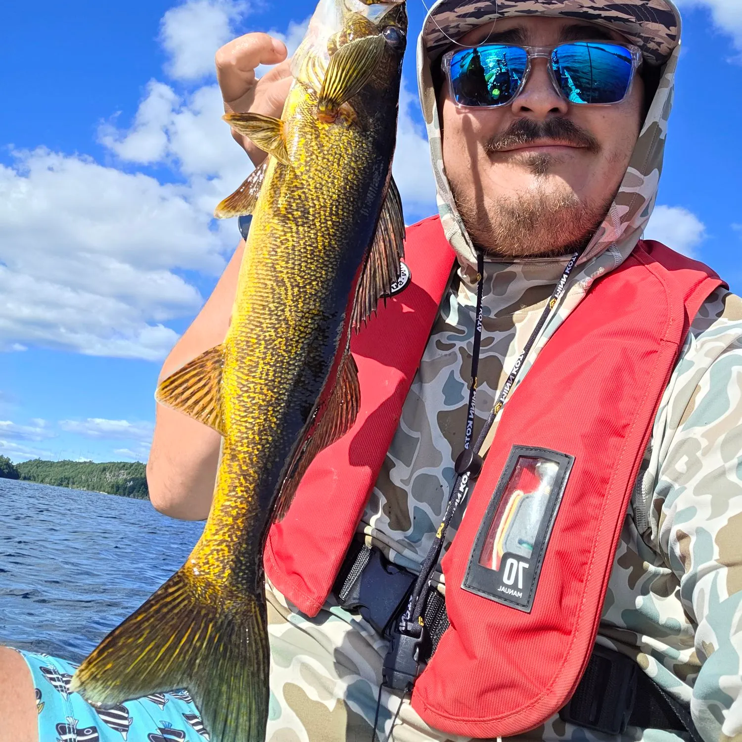 Walleye caught on Fishbrain
