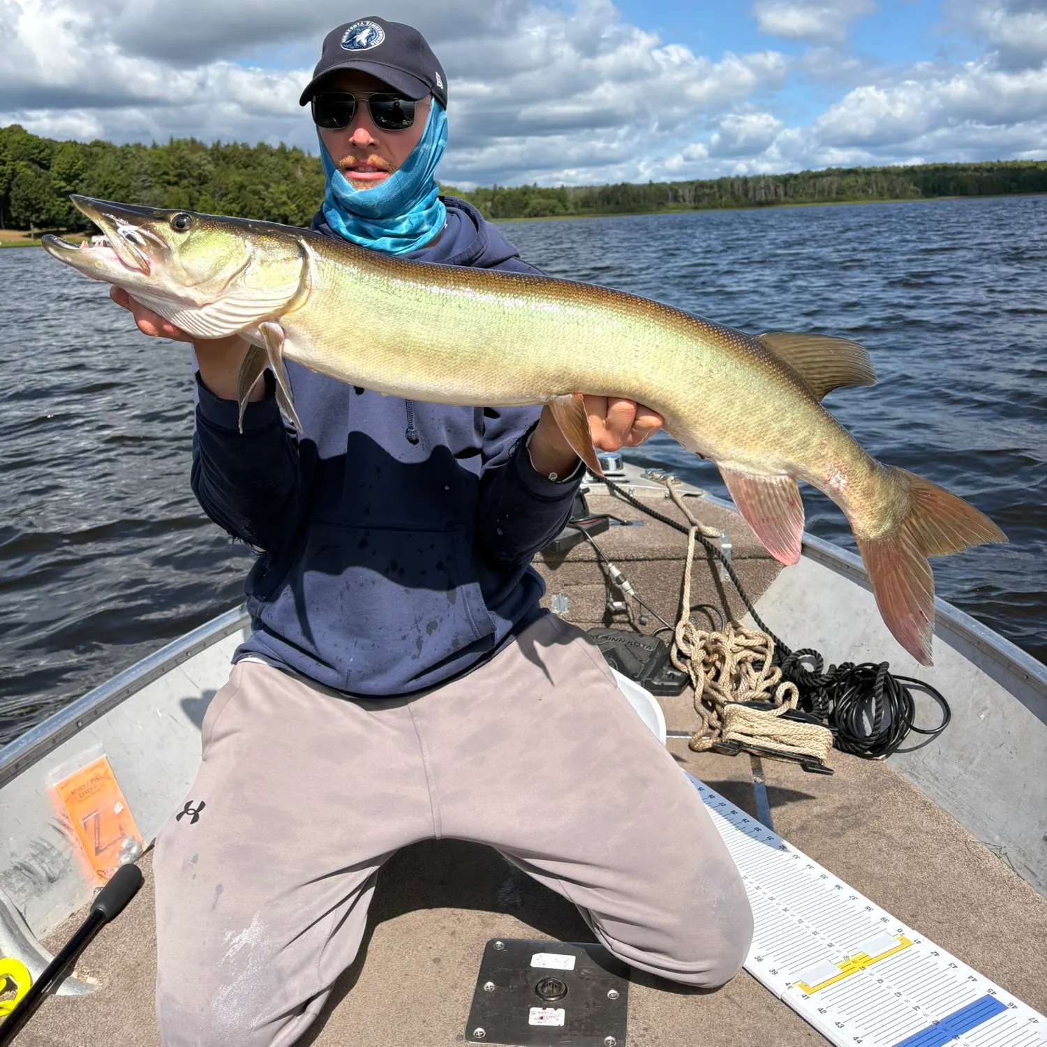 Muskie caught on Fishbrain