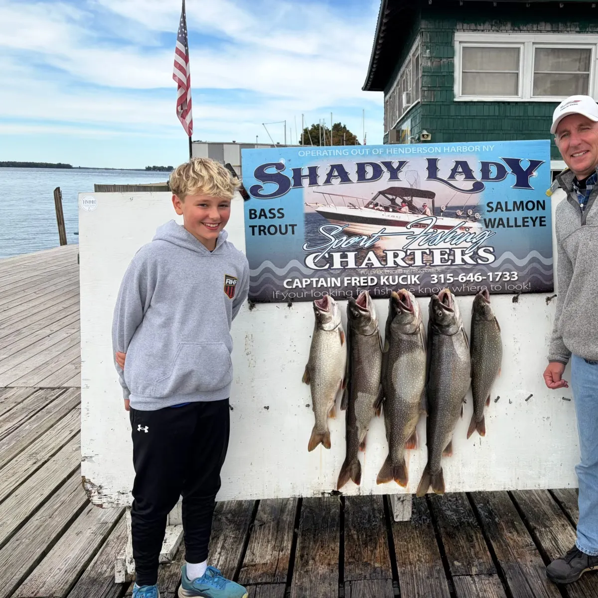 Lake char caught on Fishbrain