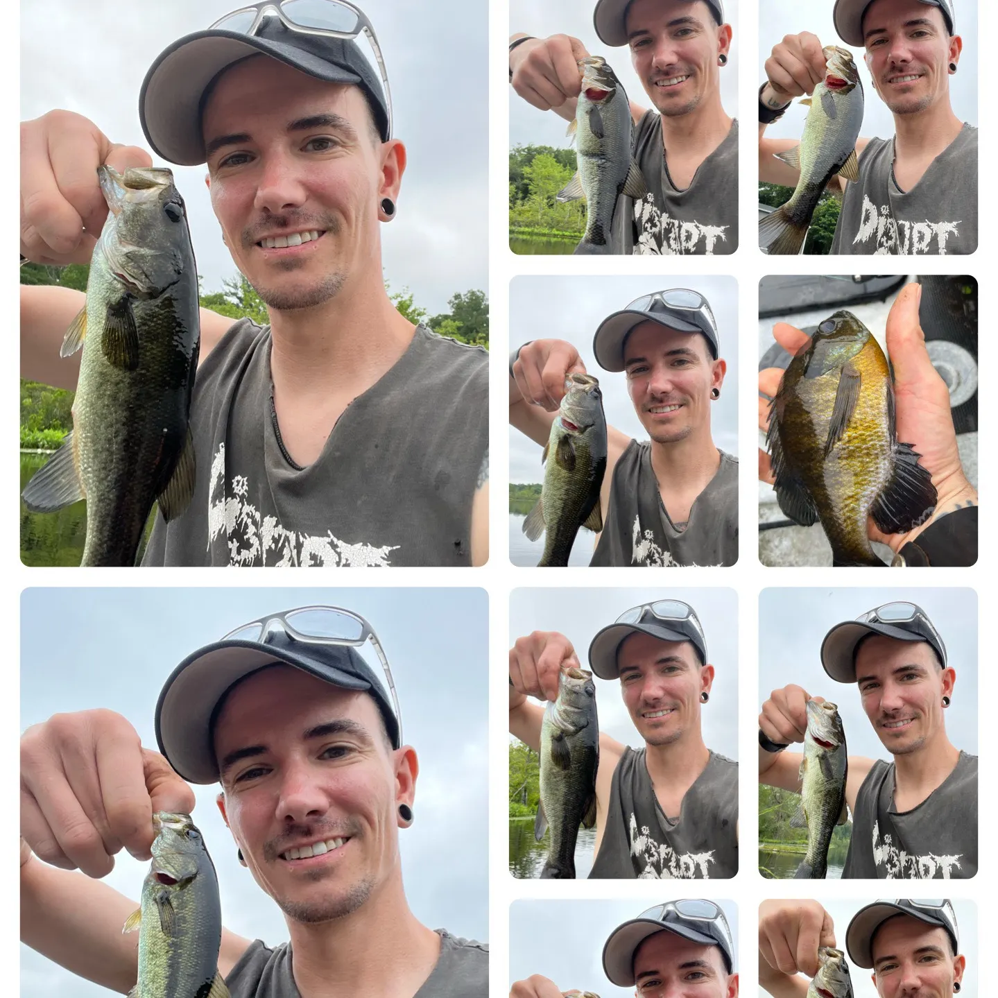 recently logged catches