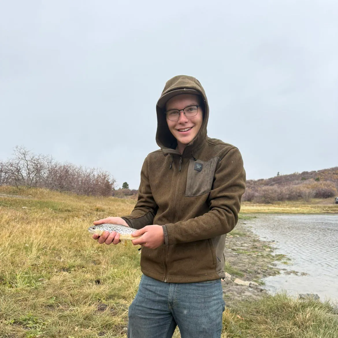 Tiger trout caught on Fishbrain