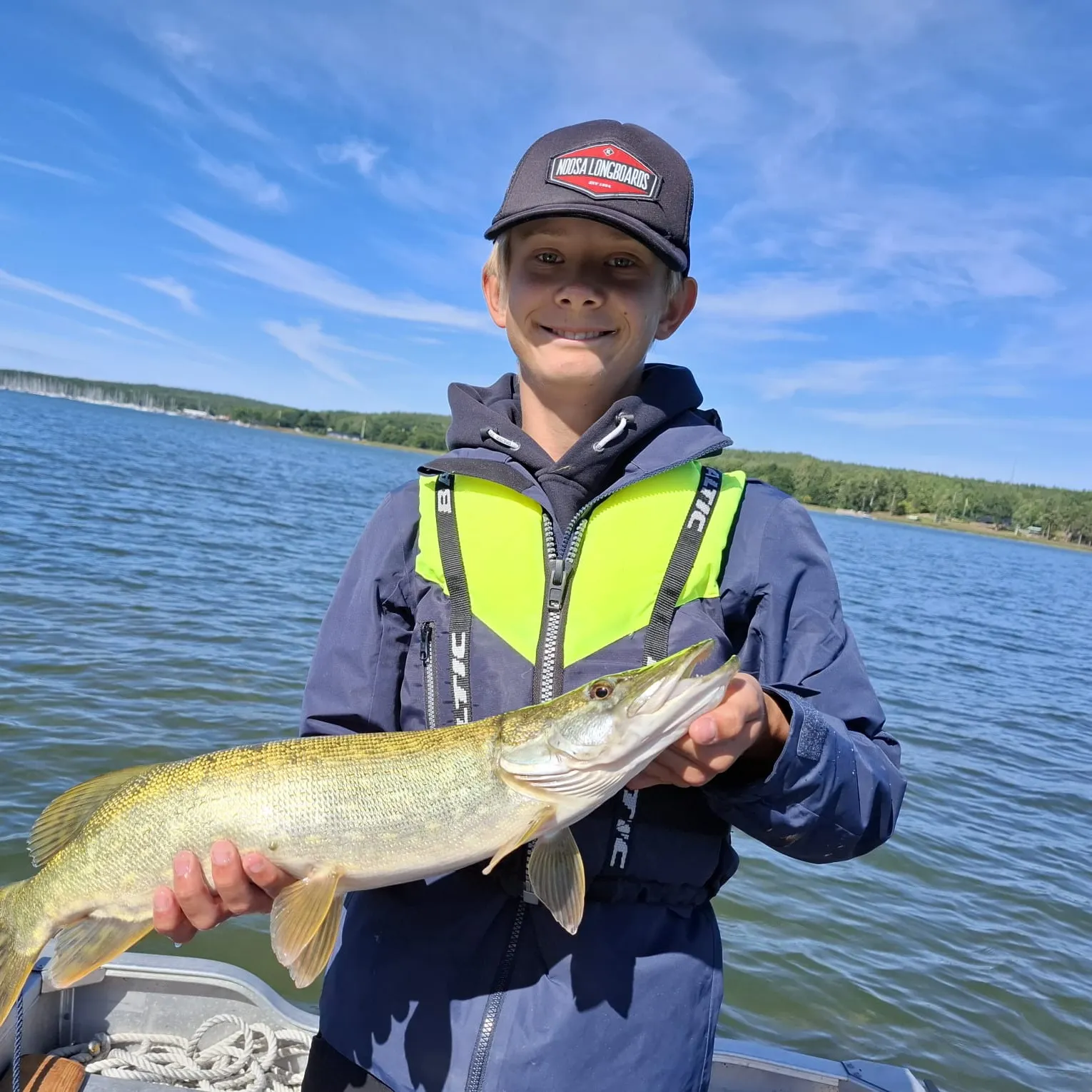 Northern pike caught on Fishbrain