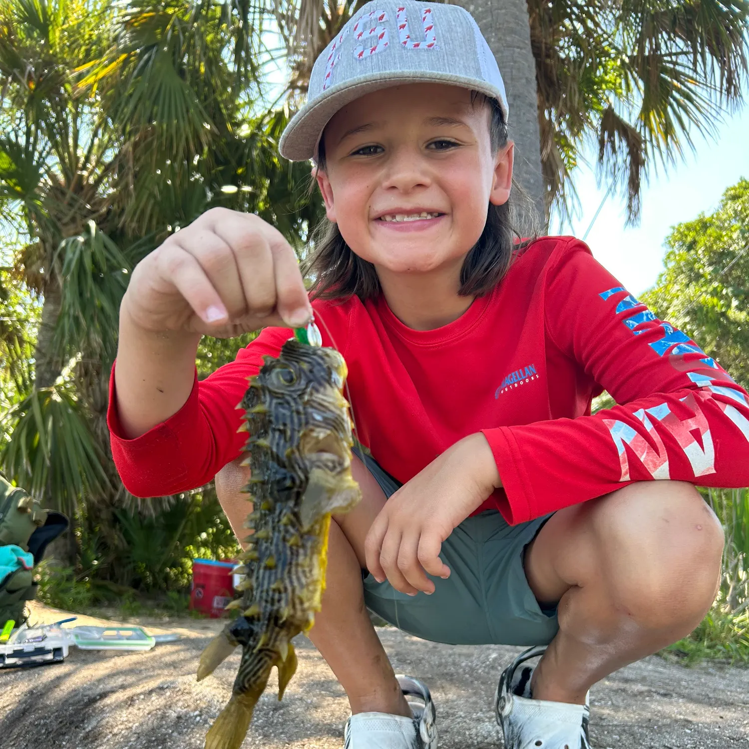 The most recent Oceanic puffer catches on Fishbrain