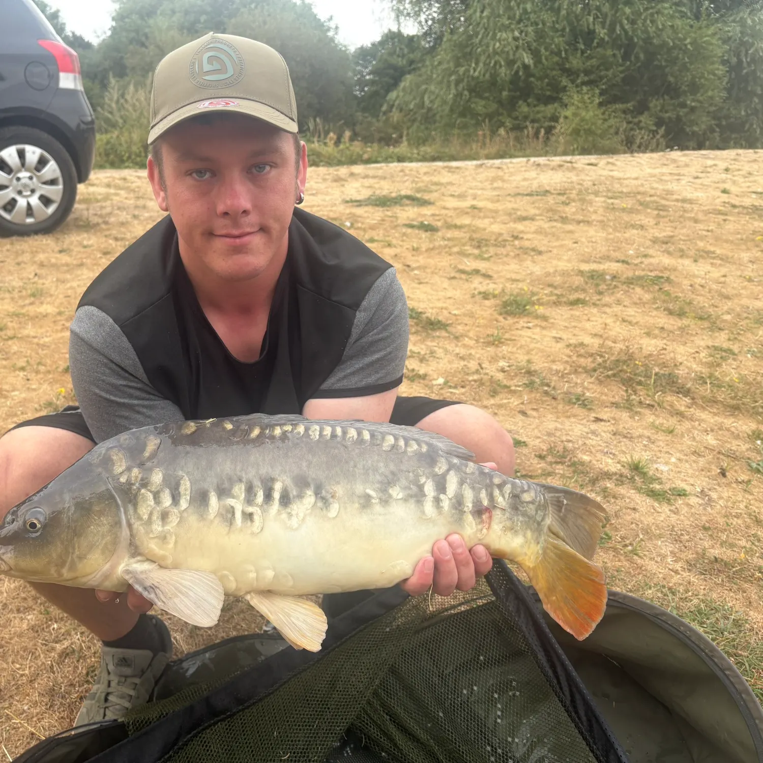 Mirror carp caught on Fishbrain