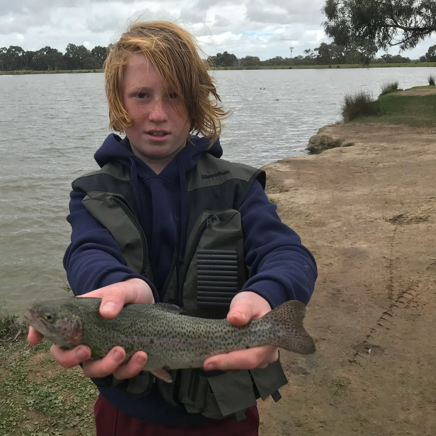 Rainbow trout caught on Fishbrain