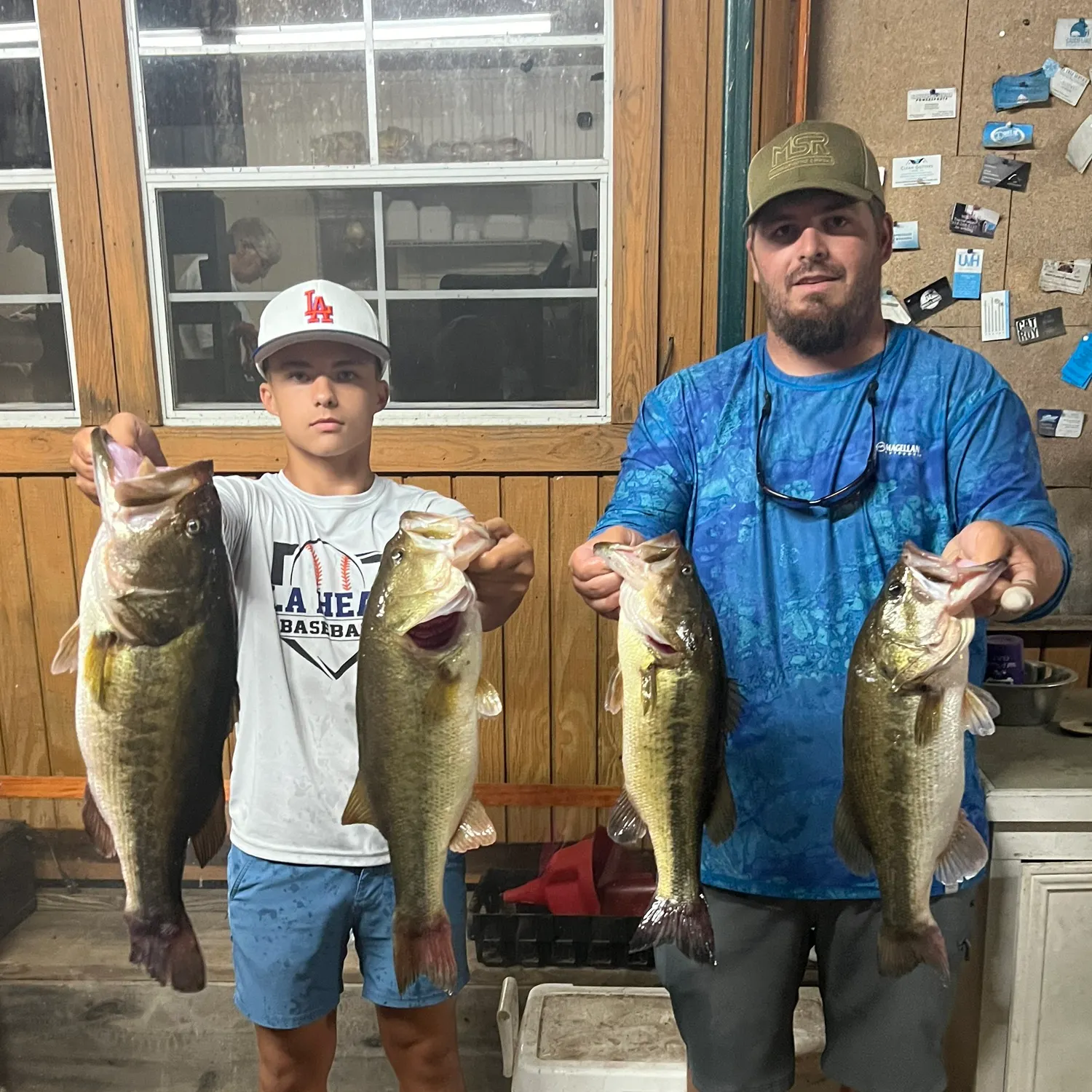 recently logged catches