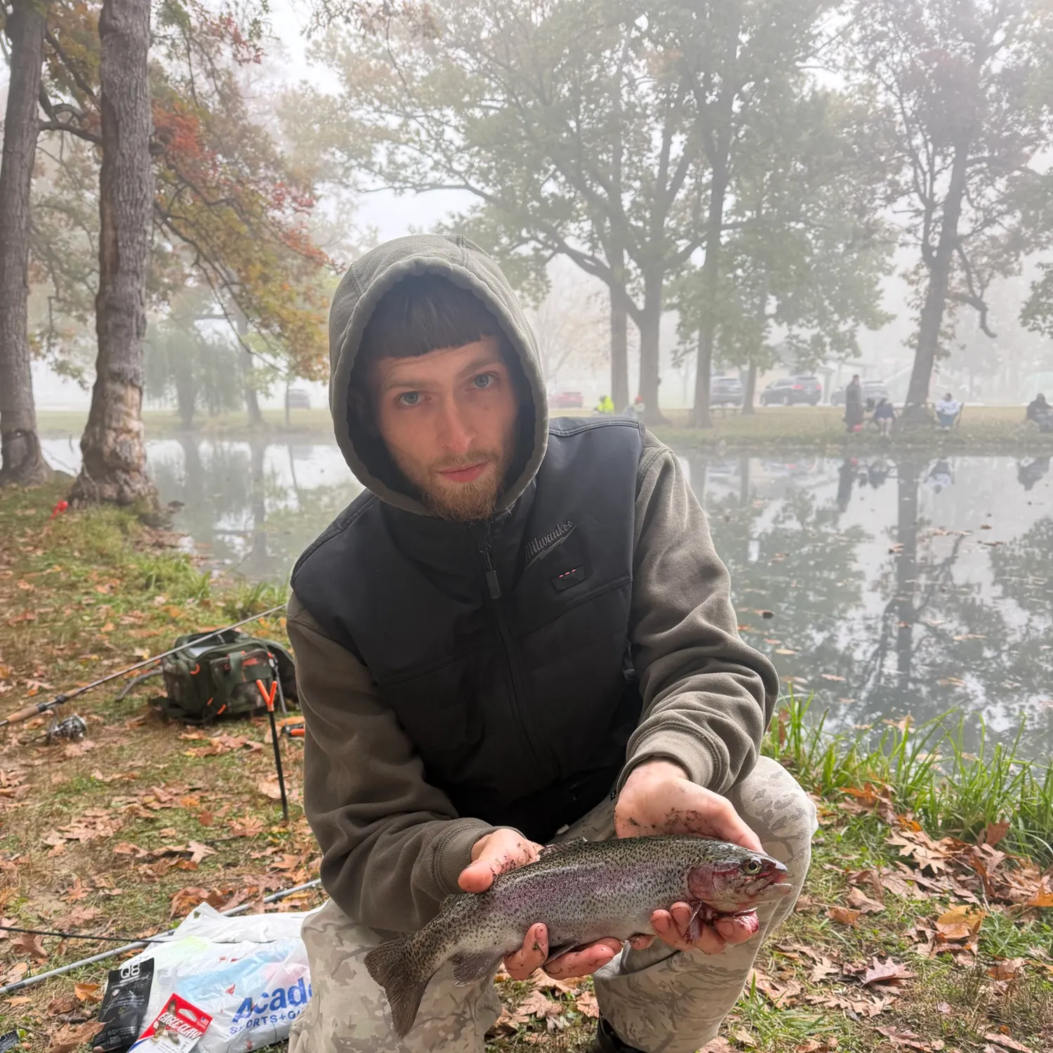 Rainbow trout caught on Fishbrain