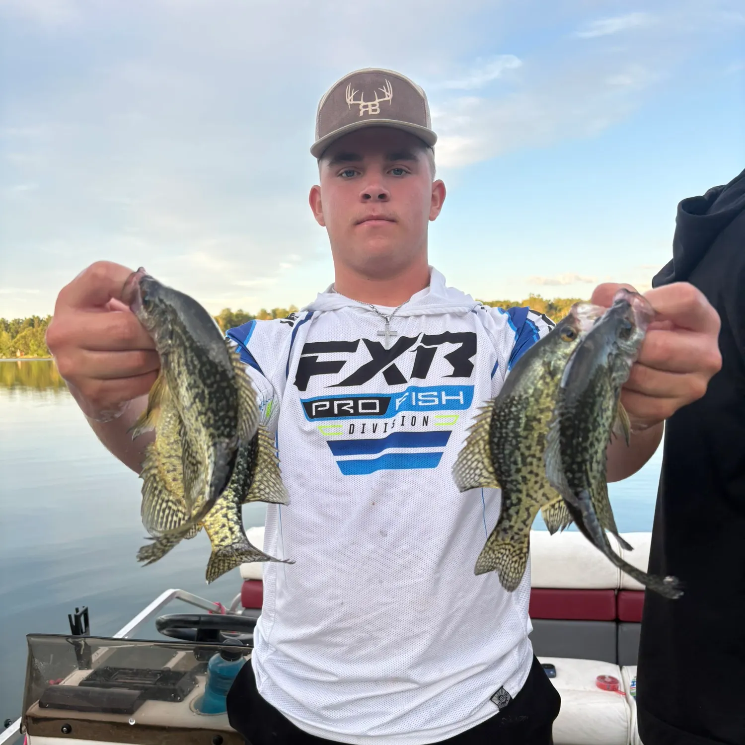 Black crappie caught on Fishbrain