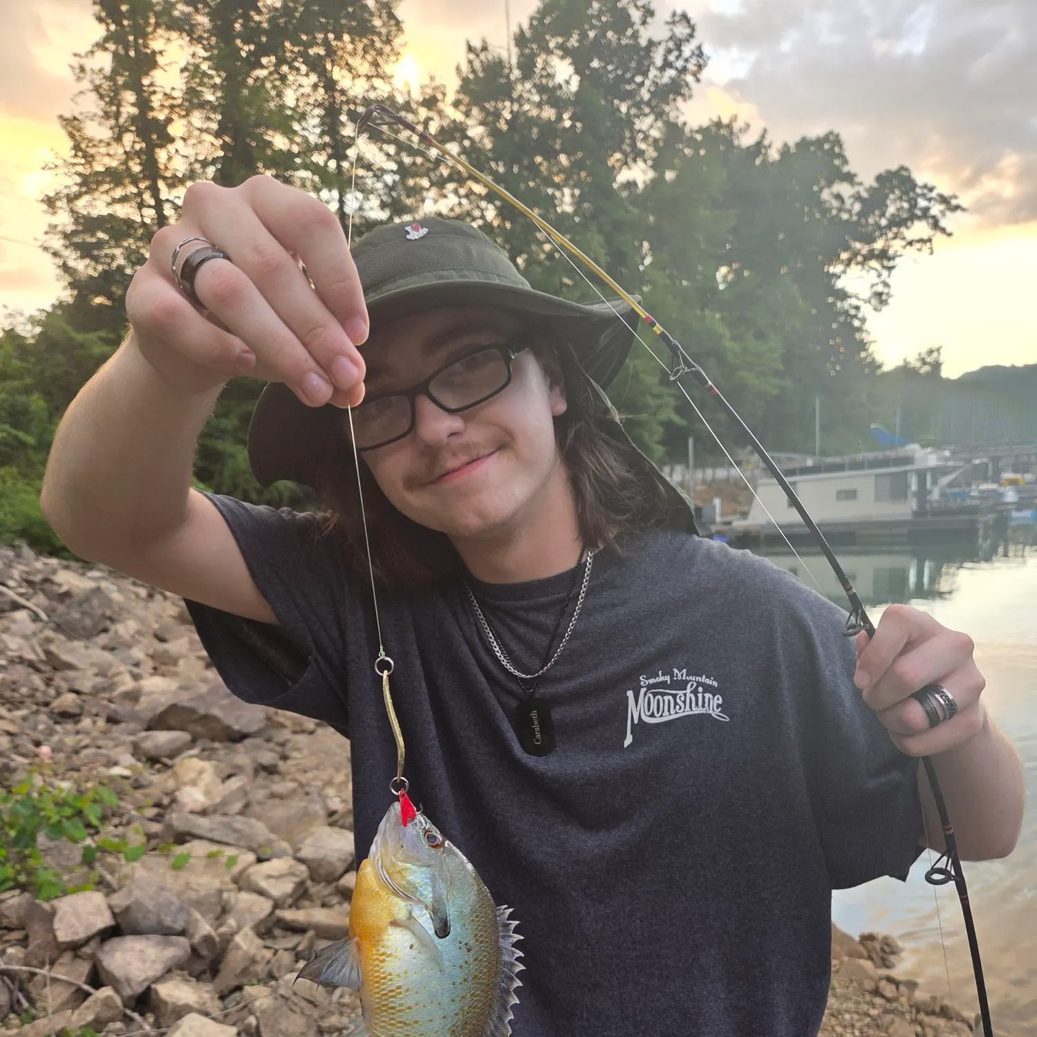 recently logged catches