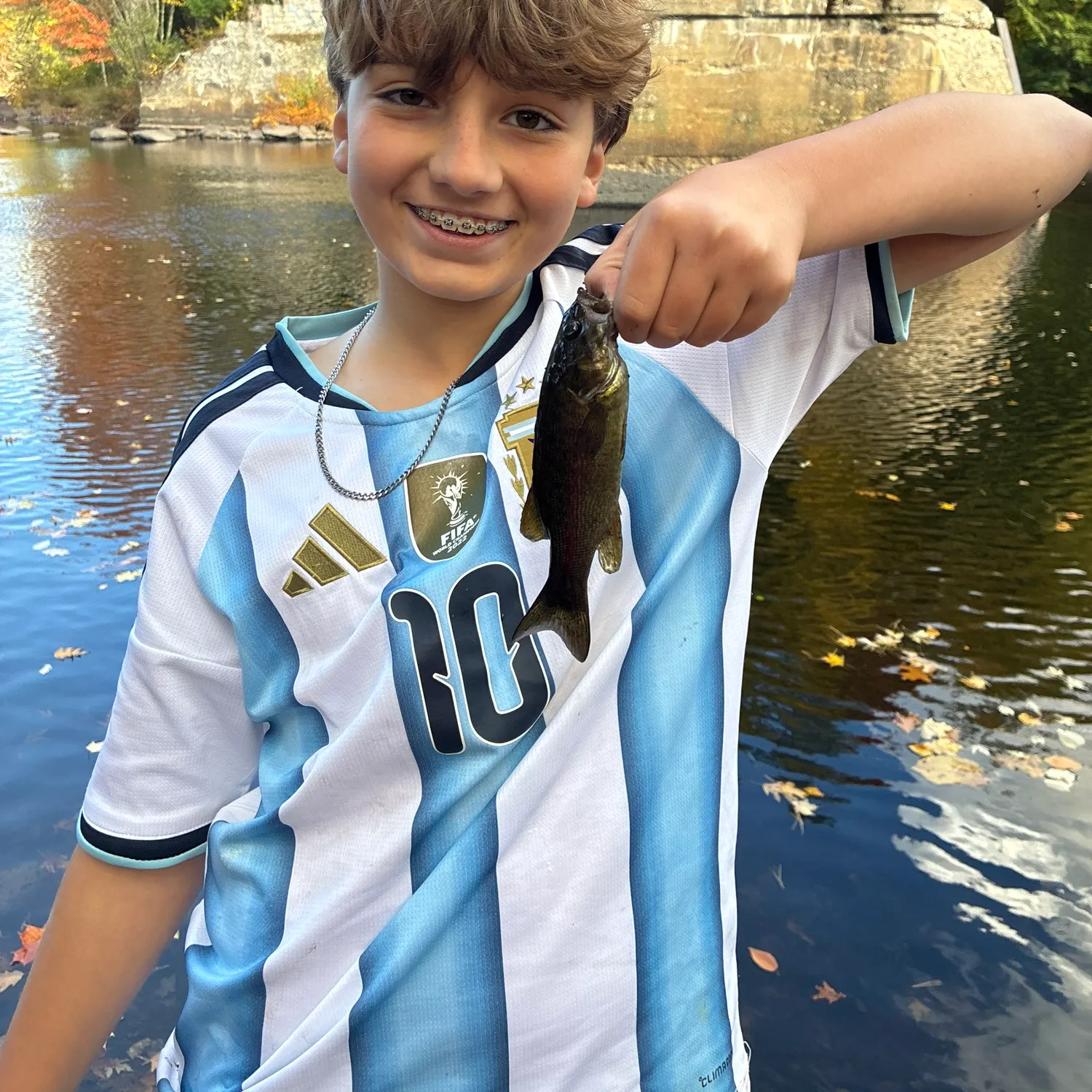 Smallmouth bass caught on Fishbrain