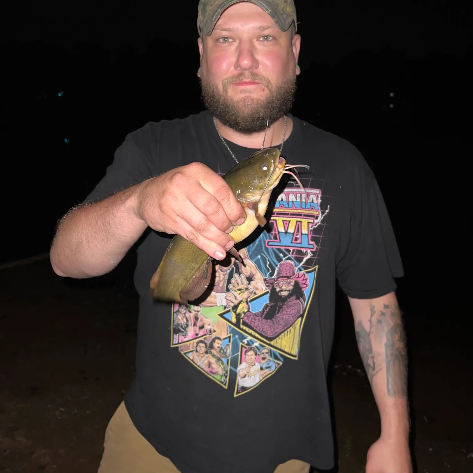 Yellow bullhead caught on Fishbrain