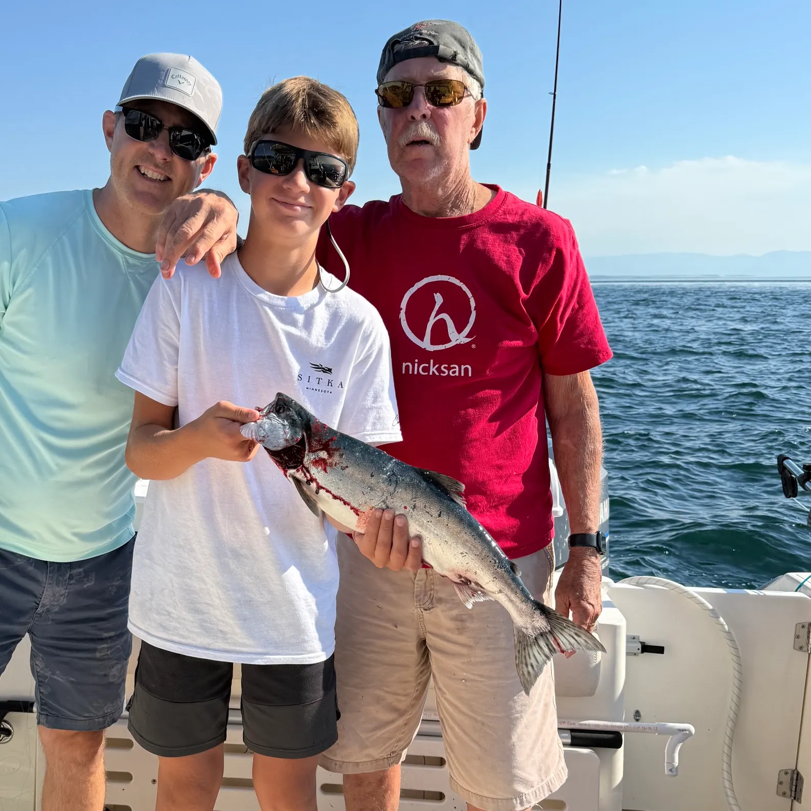 recently logged catches