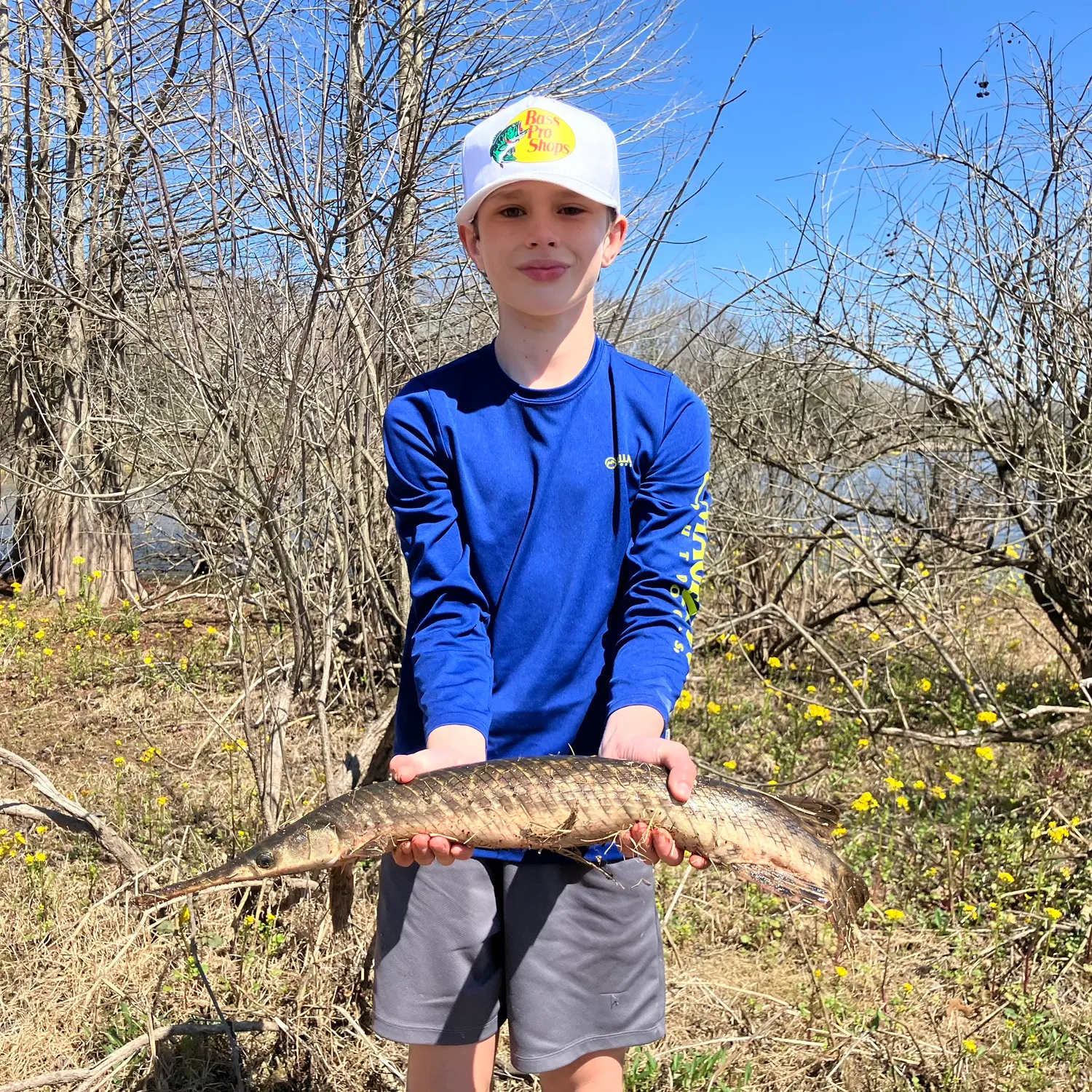 The most recent Spotted gar catches on Fishbrain
