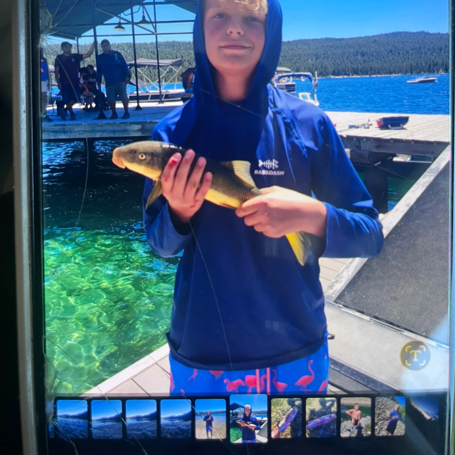recently logged catches