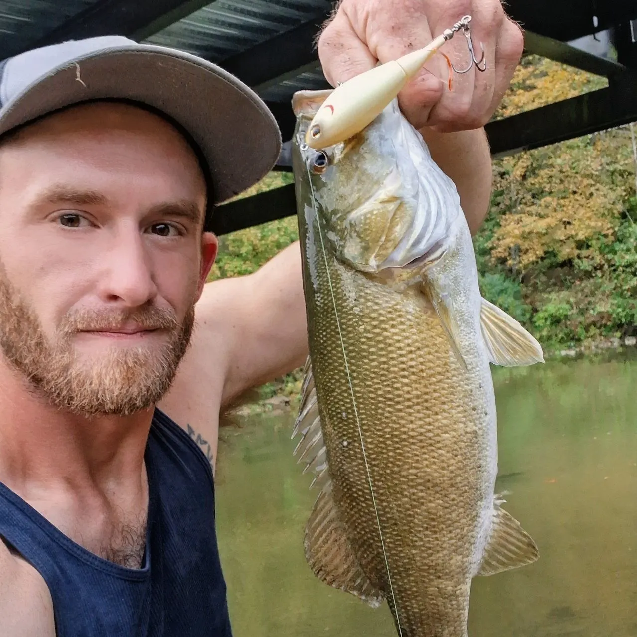 Smallmouth bass caught on Fishbrain