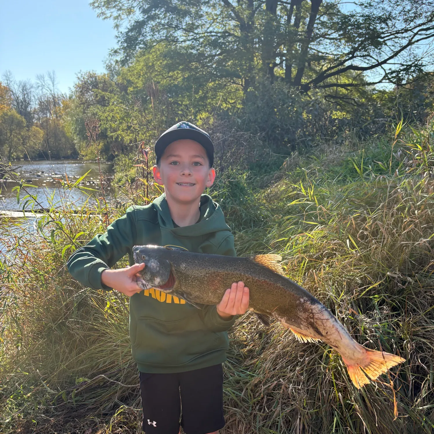 Chinook salmon caught on Fishbrain