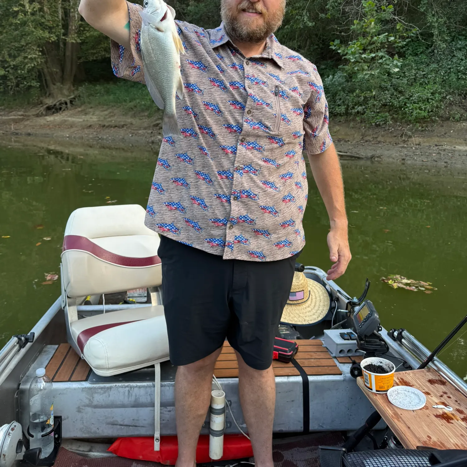 Freshwater drum caught on Fishbrain